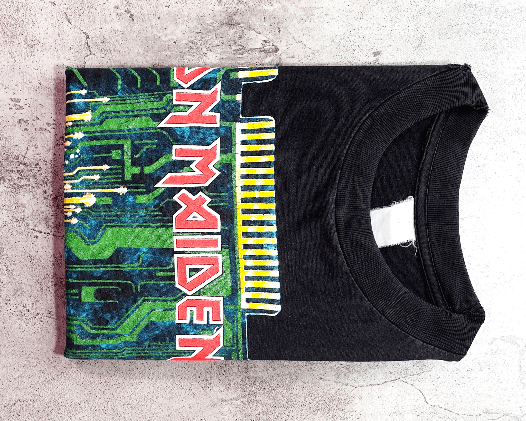 Vintage Vintage 1996 Iron Maiden Virus Shirt XL Size US XL / EU 56 / 4 - 13 Thumbnail