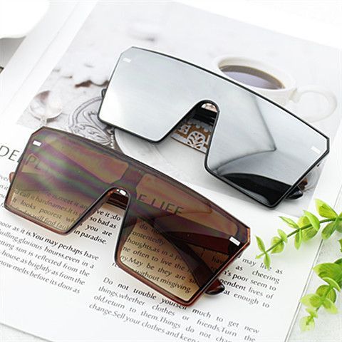Electric Visual Punk Street ins style custom avant-garde sunglasses Size ONE SIZE - 2 Thumbnail