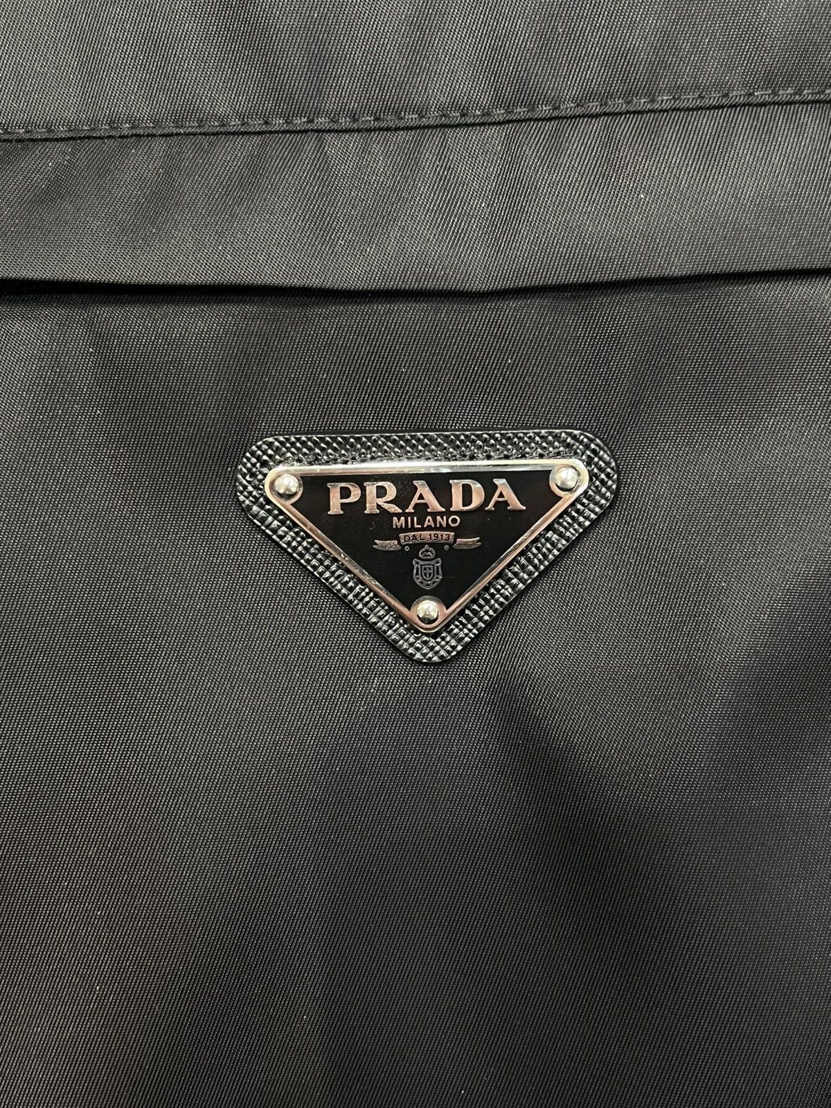 Prada Prada Black Re-nylon Blouson Jacket Size US S / EU 44-46 / 1 - 8 Thumbnail