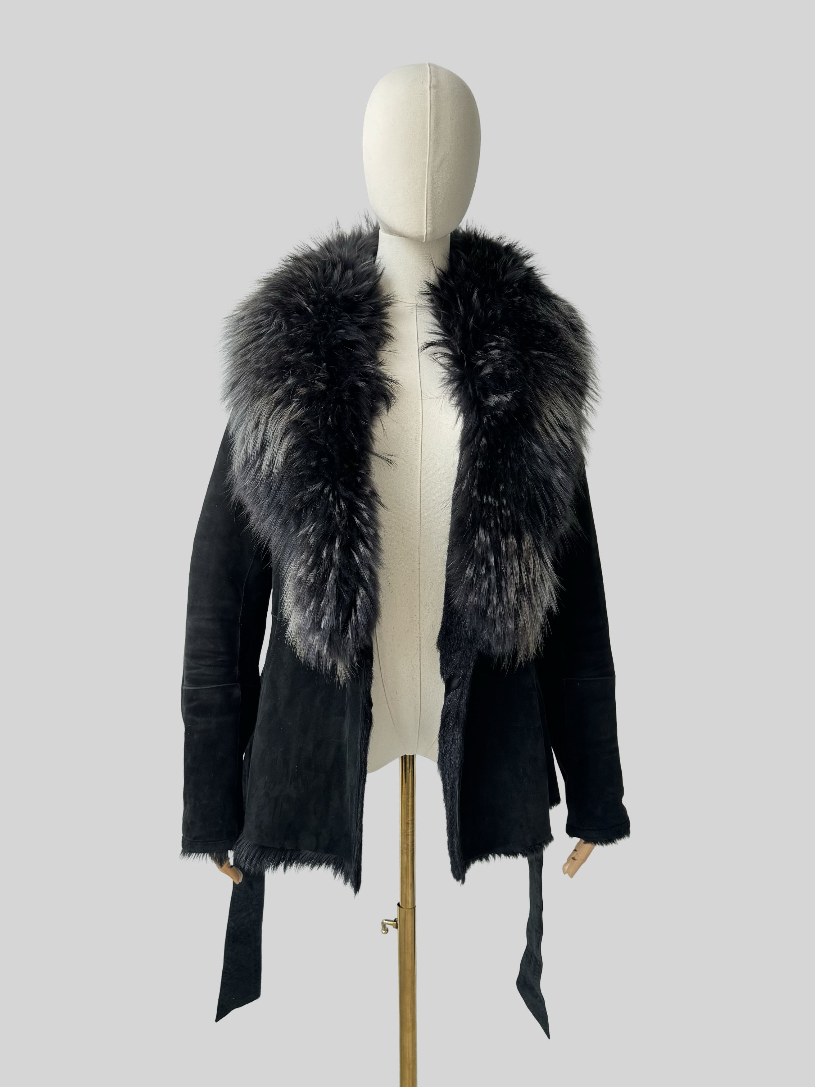 Vintage Vintage Natural Furriery Jacket (D15)(D10) Size XS / US 0-2 / IT 36-38 - 3 Thumbnail