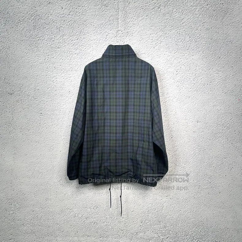 Balenciaga Balenciaga Double B Logo Embroidered Plaid Patchwork Cotto Size US S / EU 44-46 / 1 - 2 Thumbnail