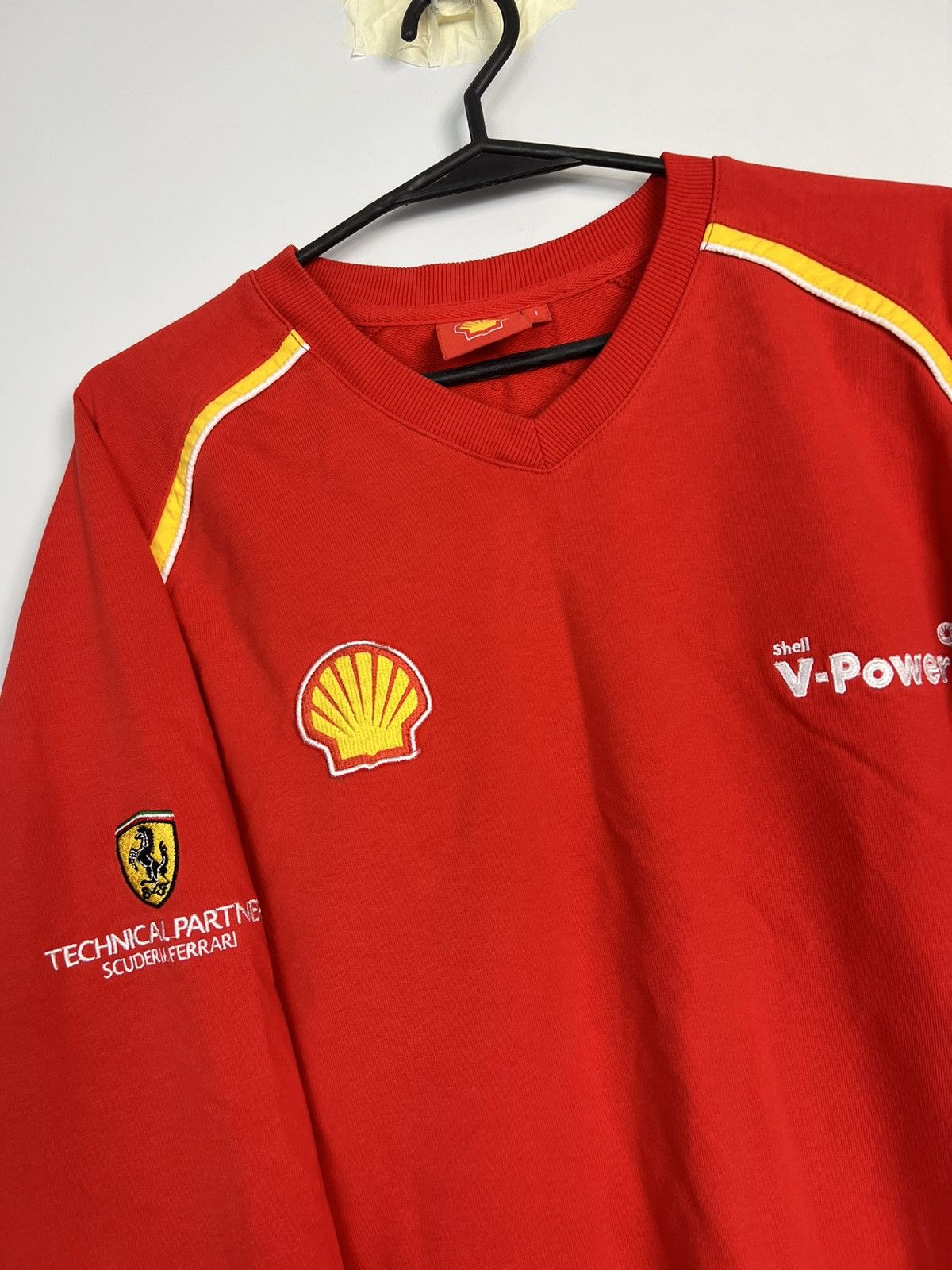 Ferrari × NASCAR Sweatshirt Ferrari Racing Nascar Shell V Power Vintage Size US L / EU 52-54 / 3 - 2 Thumbnail