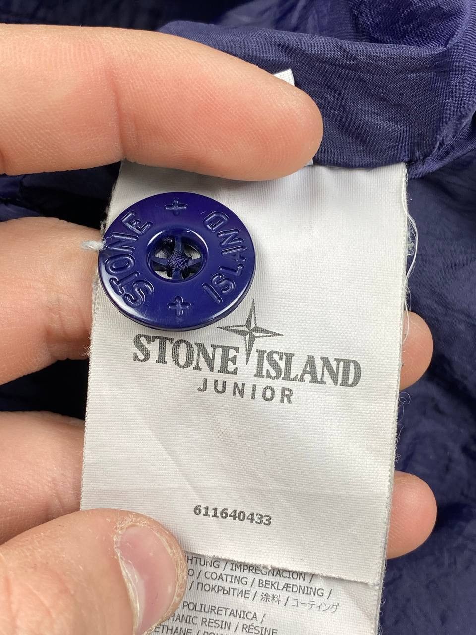 Stone Island Stone Island Dawn Jacket Kids 8 Years 128 Blue Size US XXS / EU 40 - 13 Thumbnail
