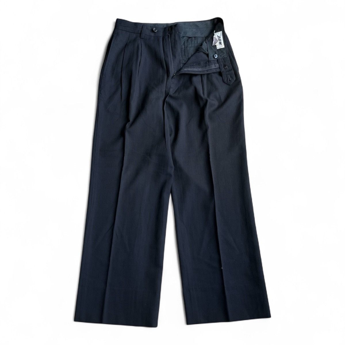 Issey Miyake Junman Trouser Pants Striped Size US 29 - 3 Thumbnail