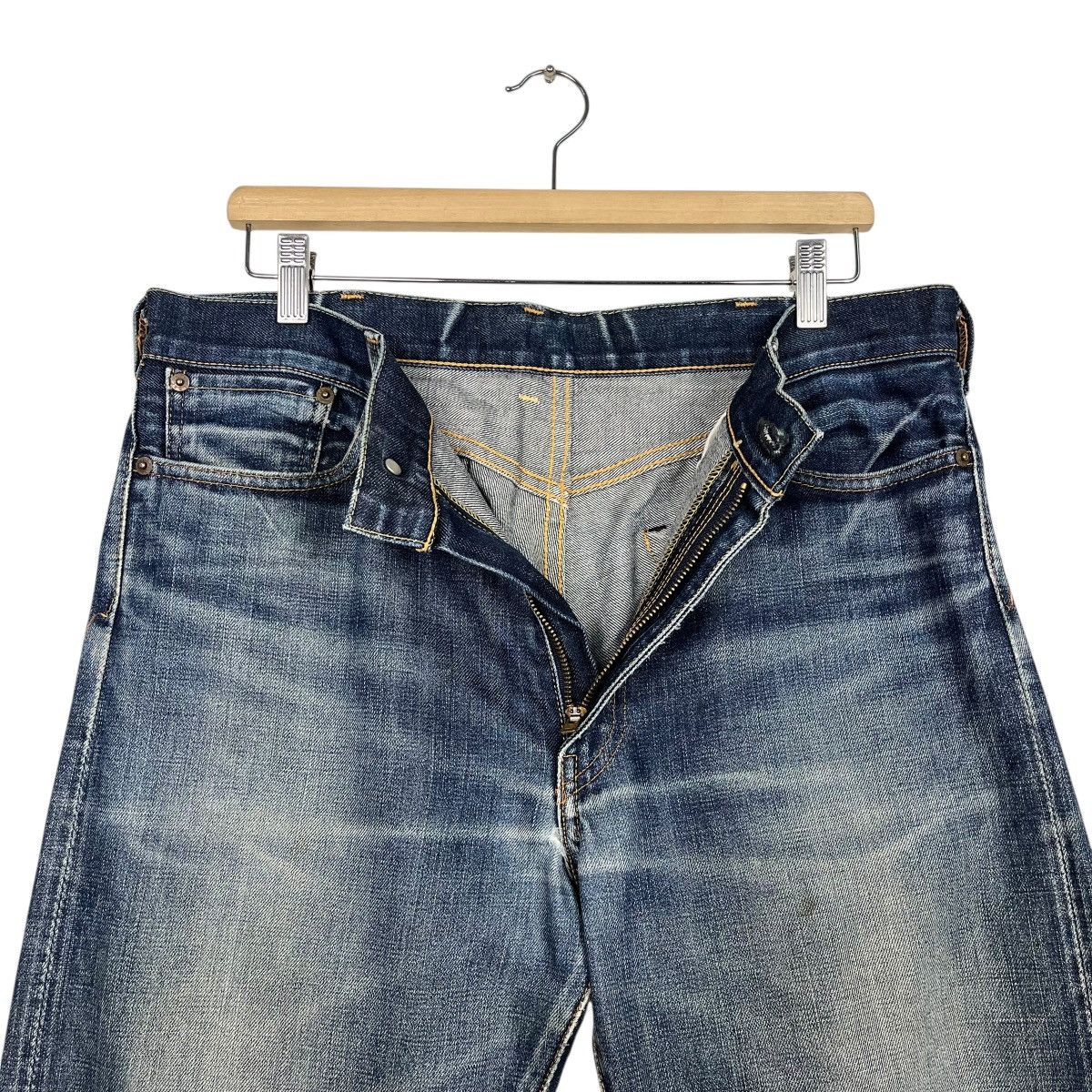 Levi's Vintage Levis Lot 67505 Selvedge Redline Distressed Denim Size US 34 / EU 50 - 15 Thumbnail