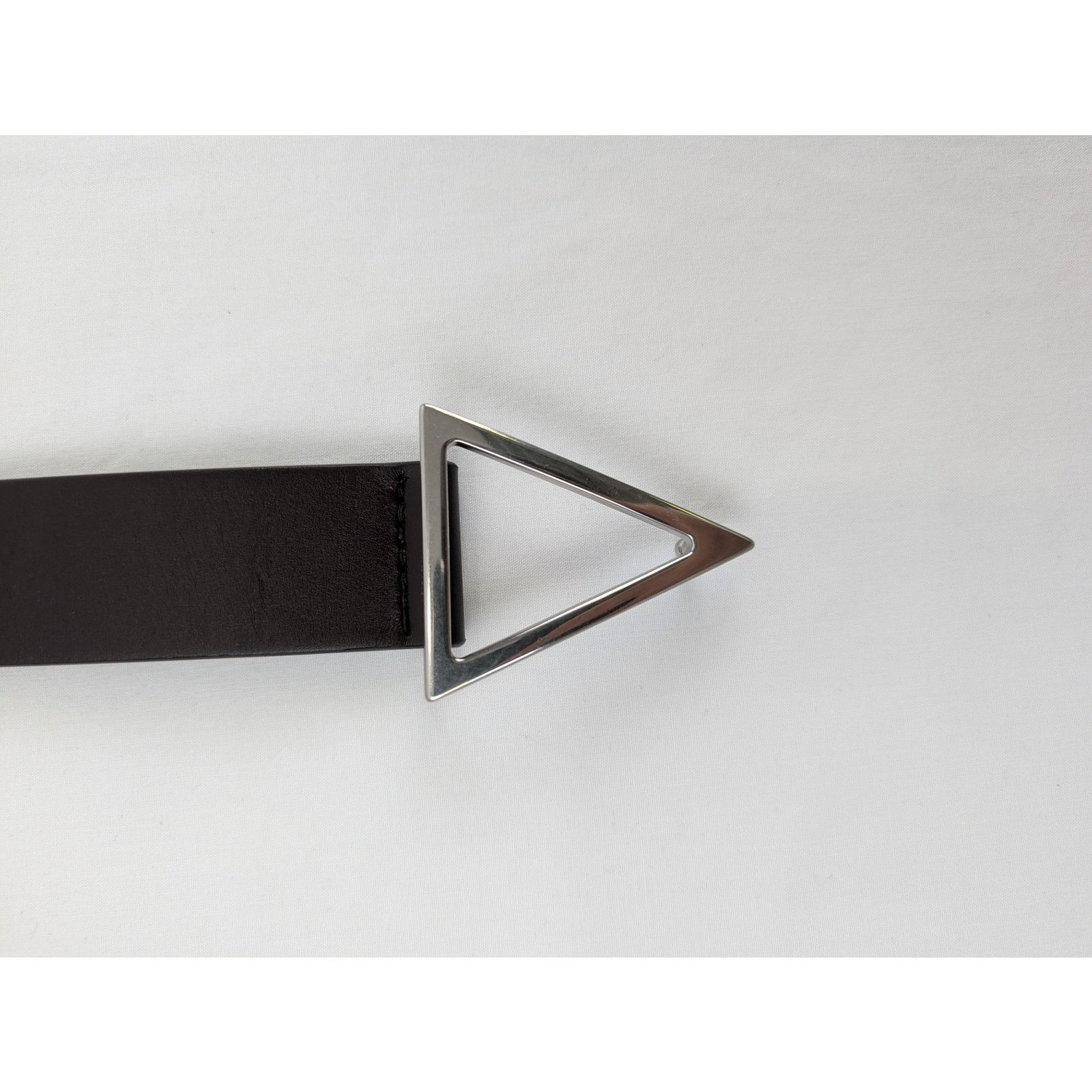 Bottega Veneta o1rshd1 Size: 85cm / Triangle Belt in Black Size 34 - 4 Thumbnail