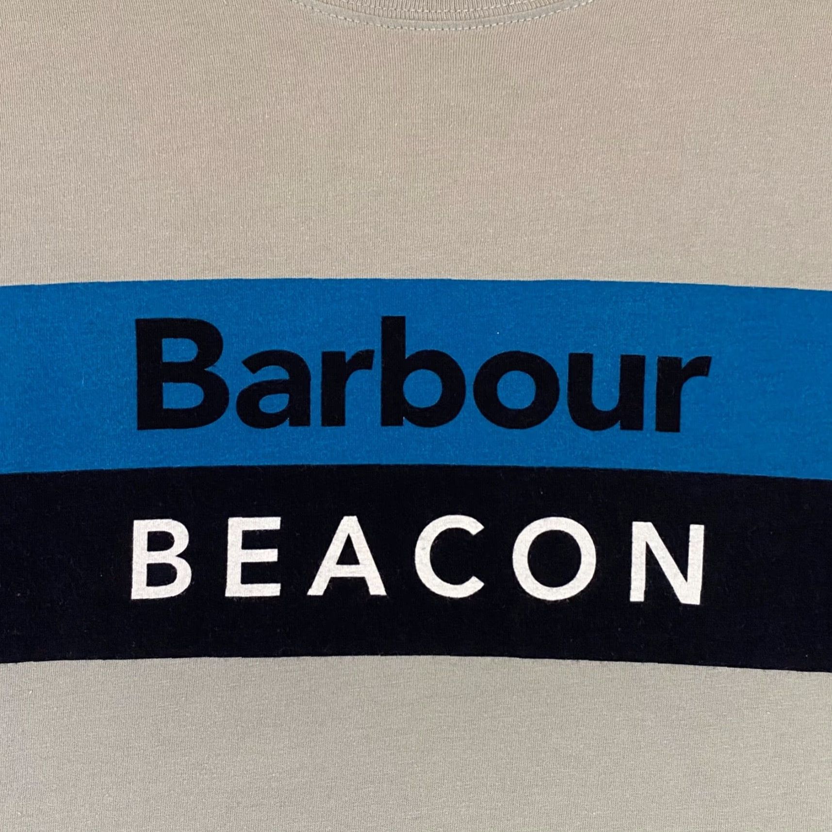 Barbour VINTAGE Barbour Beacon Shirt Mens XL Light Muted Green Beach Tee Short Sleeve Size US XL / EU 56 / 4 - 2 Thumbnail