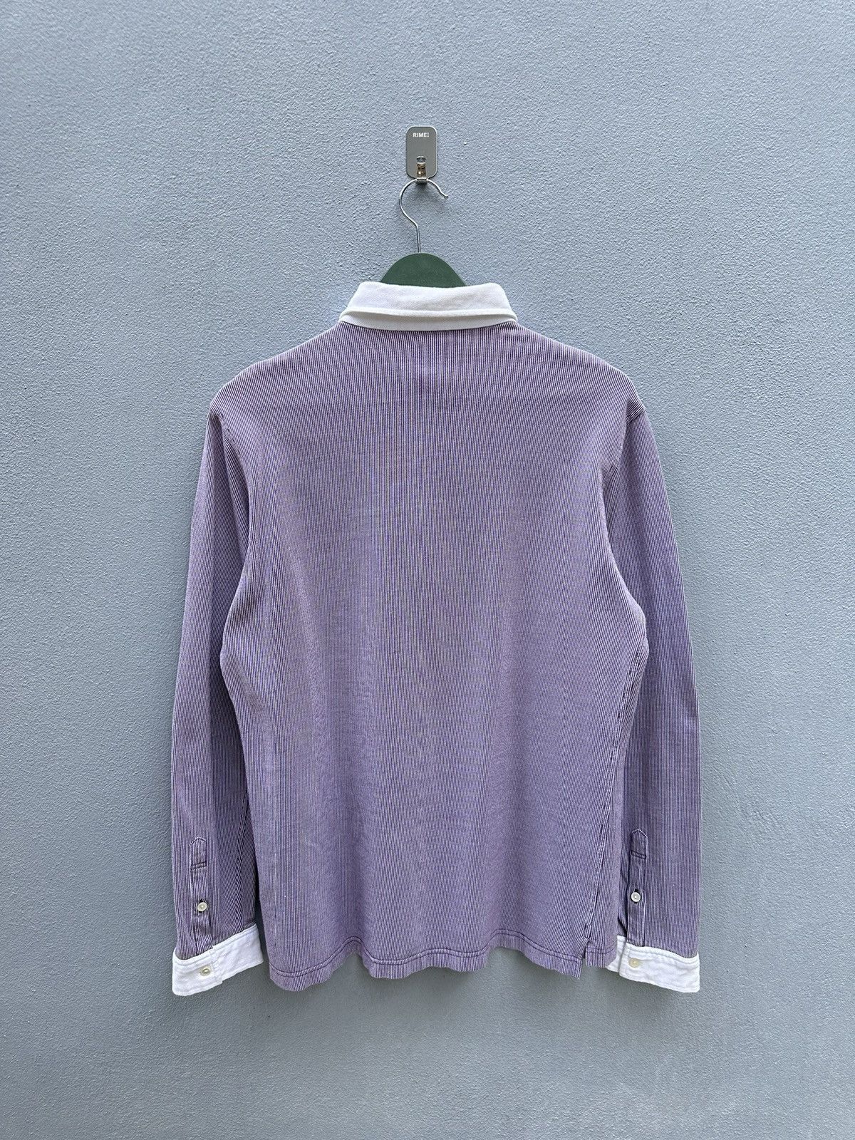 Designer × Lacoste × Vintage Vintage Lacoste Stripe Polo Long Sleeve A128 Size US S / EU 44-46 / 1 - 4 Thumbnail