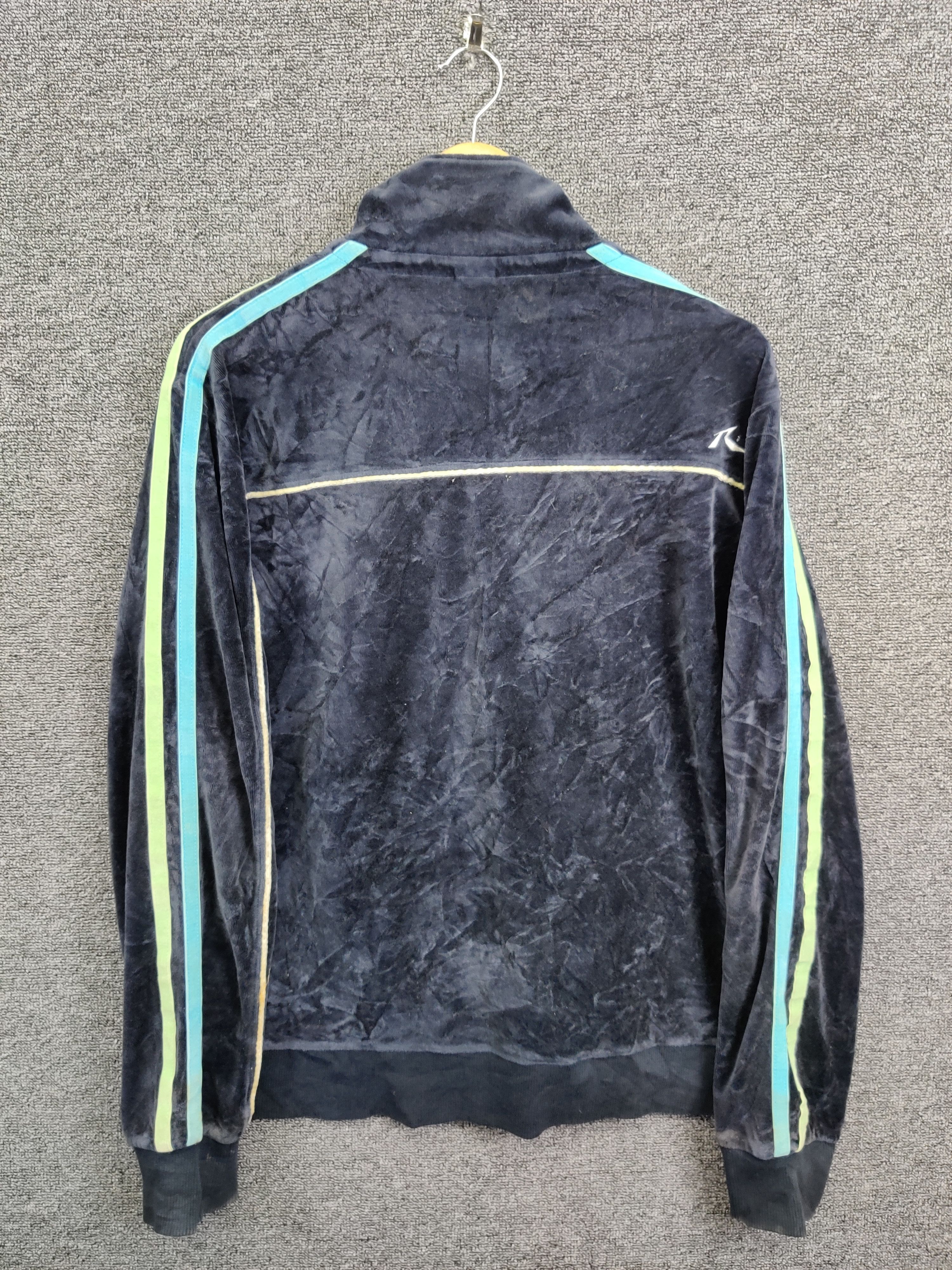 Rusty Vintage Rusty Velvet Sweater Track Jacket Size US L / EU 52-54 / 3 - 6 Thumbnail