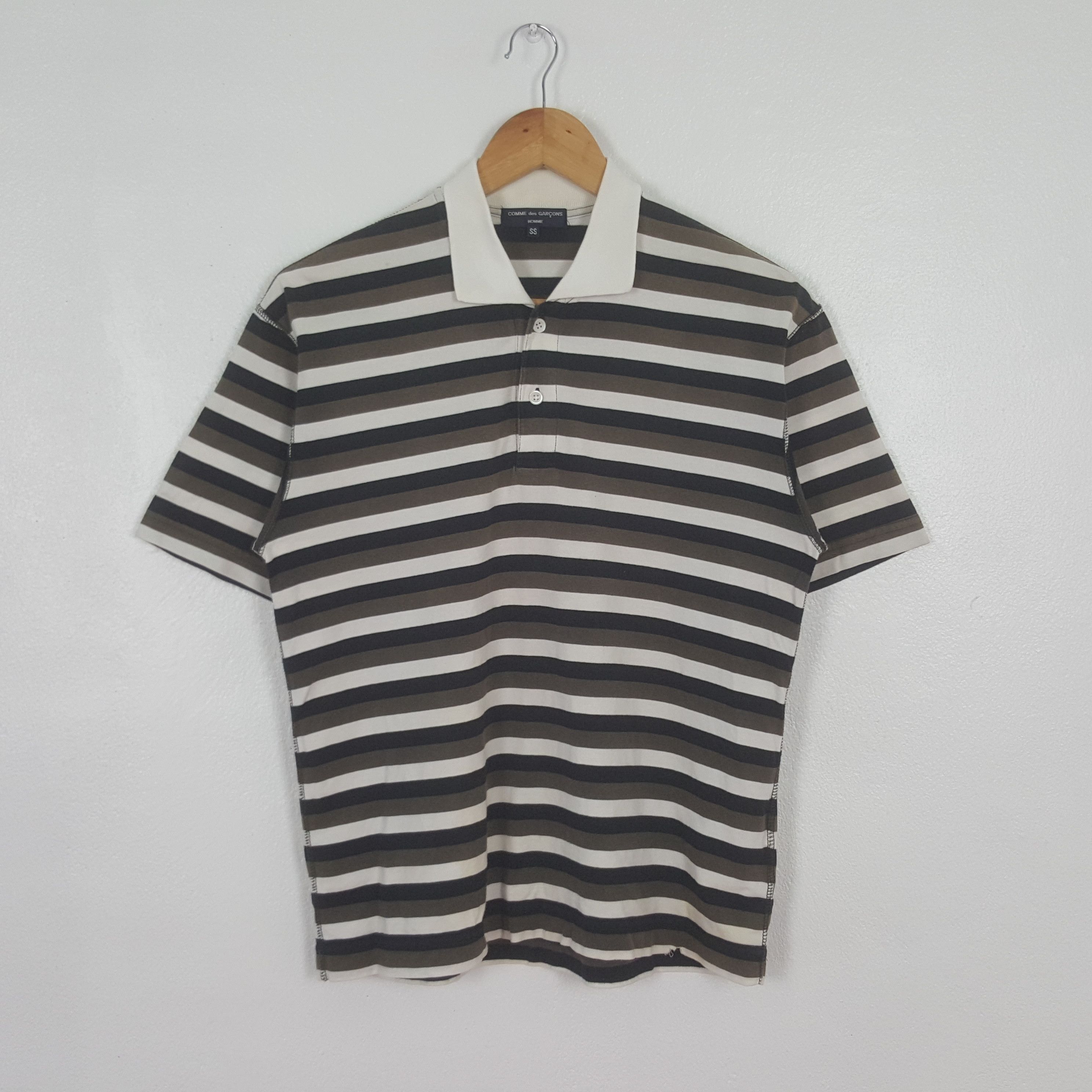Comme des Garcons Homme Vintage Comme des Garcons Japanese Polos C312N59 Size US M / EU 48-50 / 2 - 1 Thumbnail