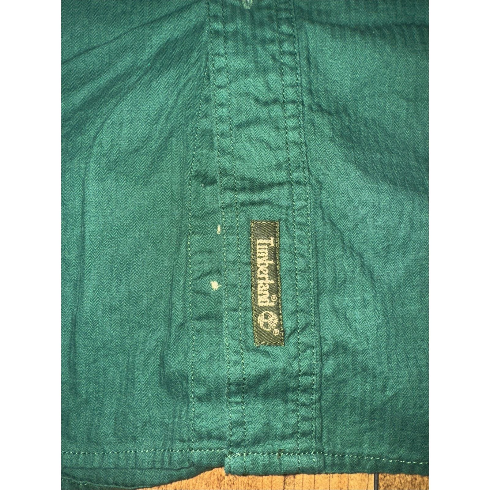 Timberland × Vintage Timberland Weatherproof Short Sleeve Button-Up Shirt L 25x30 Size US L / EU 52-54 / 3 - 2 Thumbnail