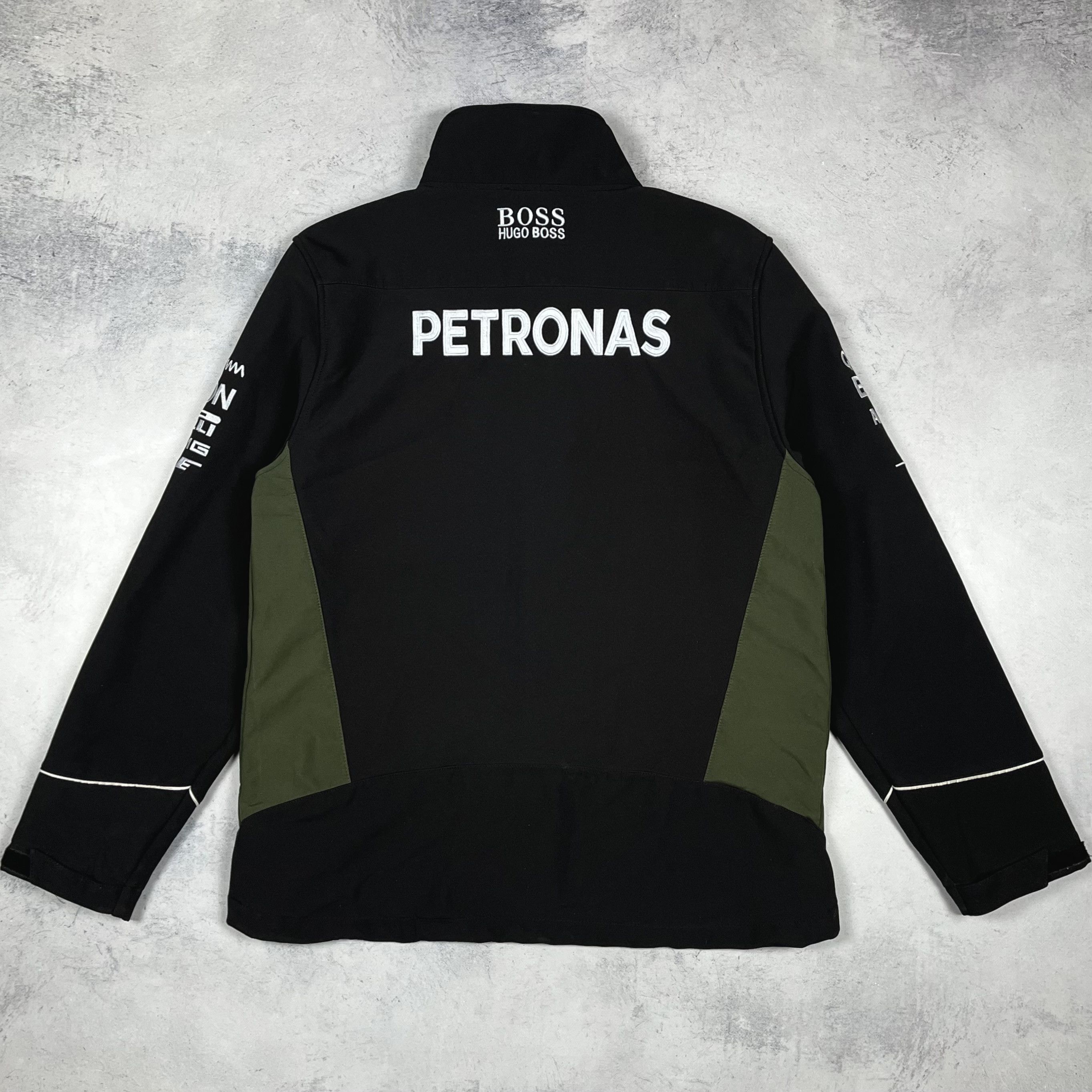 Hugo Boss × Mercedes-Benz Mercedes-Benz Hugo Boss Petronas Big Logo Racing Jacket Size US XL / EU 56 / 4 - 10 Thumbnail