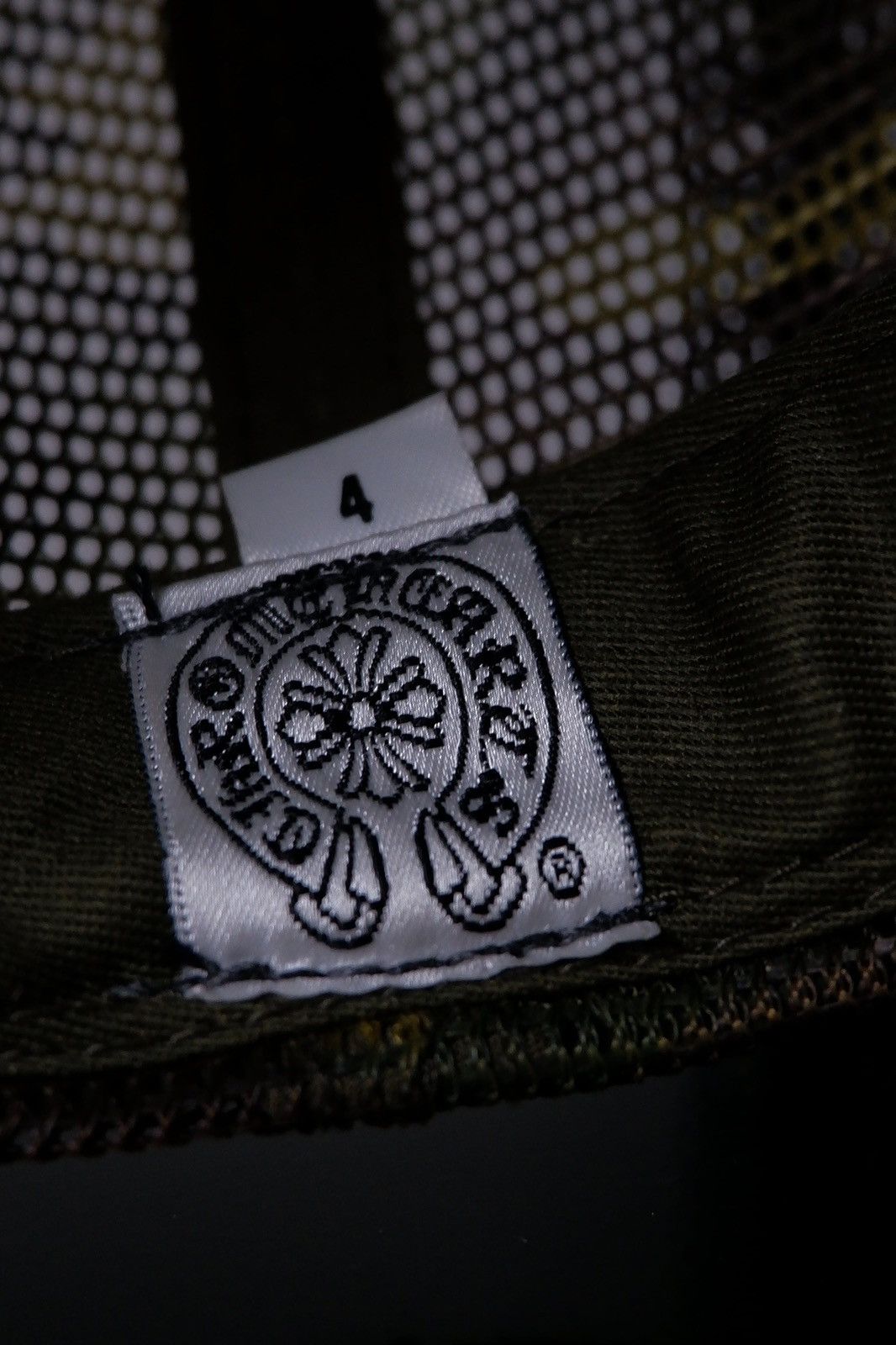 Chrome Hearts Vintage Otto Chrome Hearts Camo Trucker Hat Size ONE SIZE - 6 Thumbnail