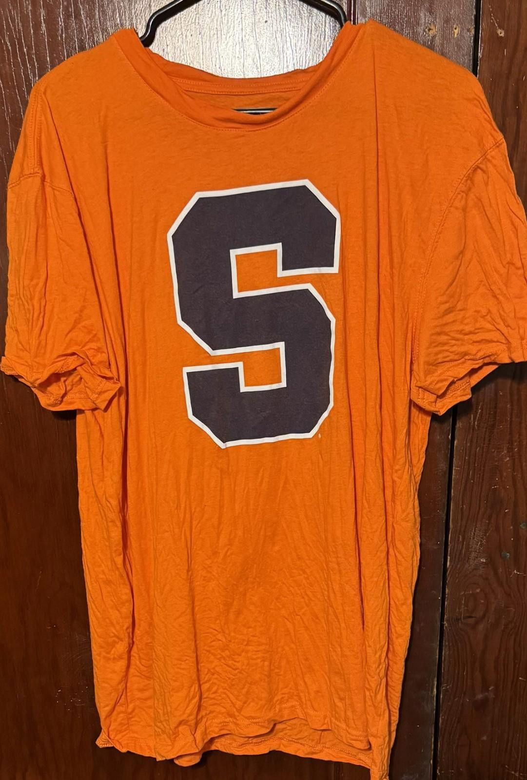 Nike Syracuse Orangemen Logo Tee Men's XL Orange Size ONE SIZE - 1 Thumbnail