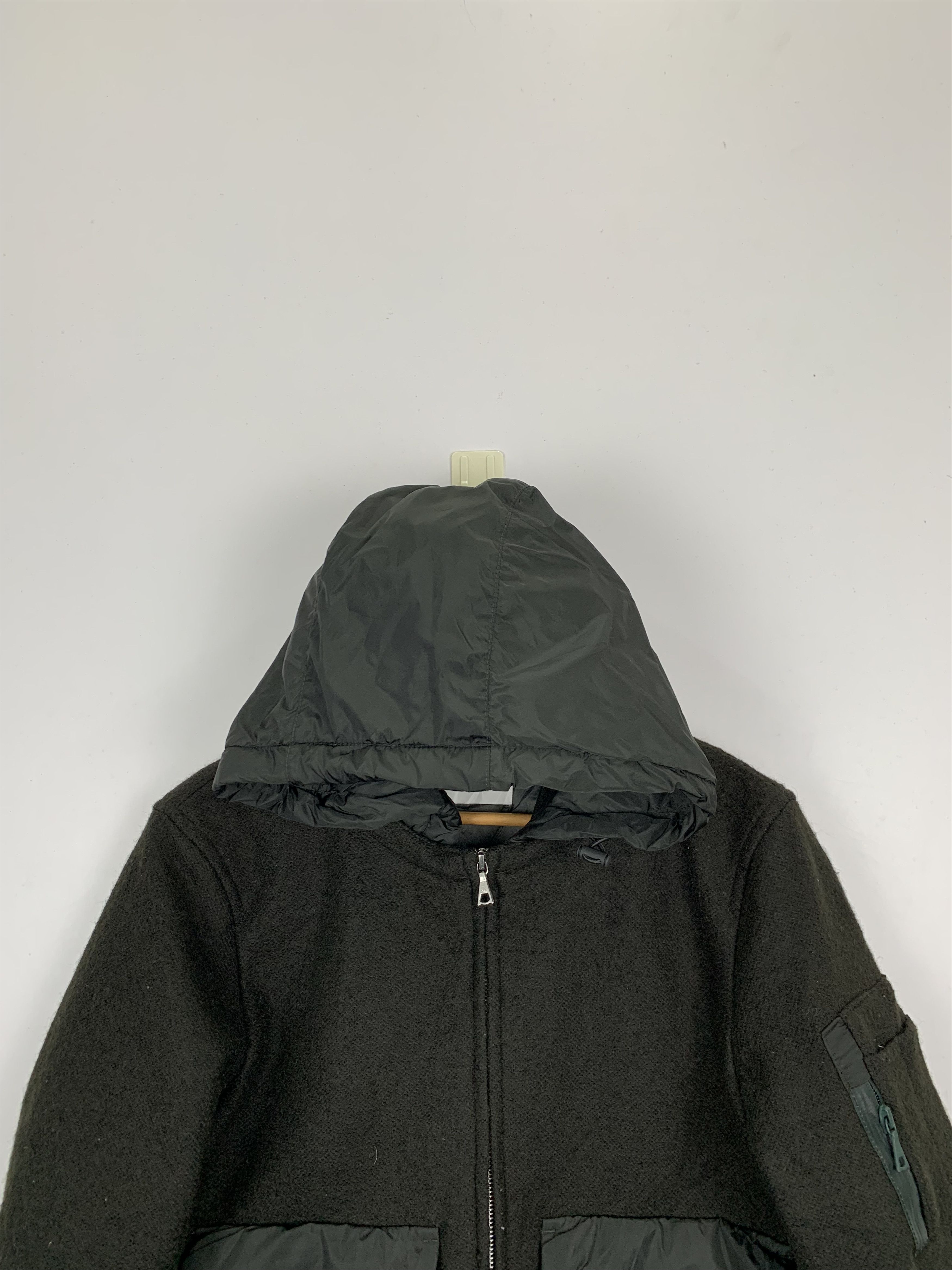 Global Work Vintage Global Work Wool Varsity Jacket Hoodie J0813 Size US M / EU 48-50 / 2 - 2 Thumbnail