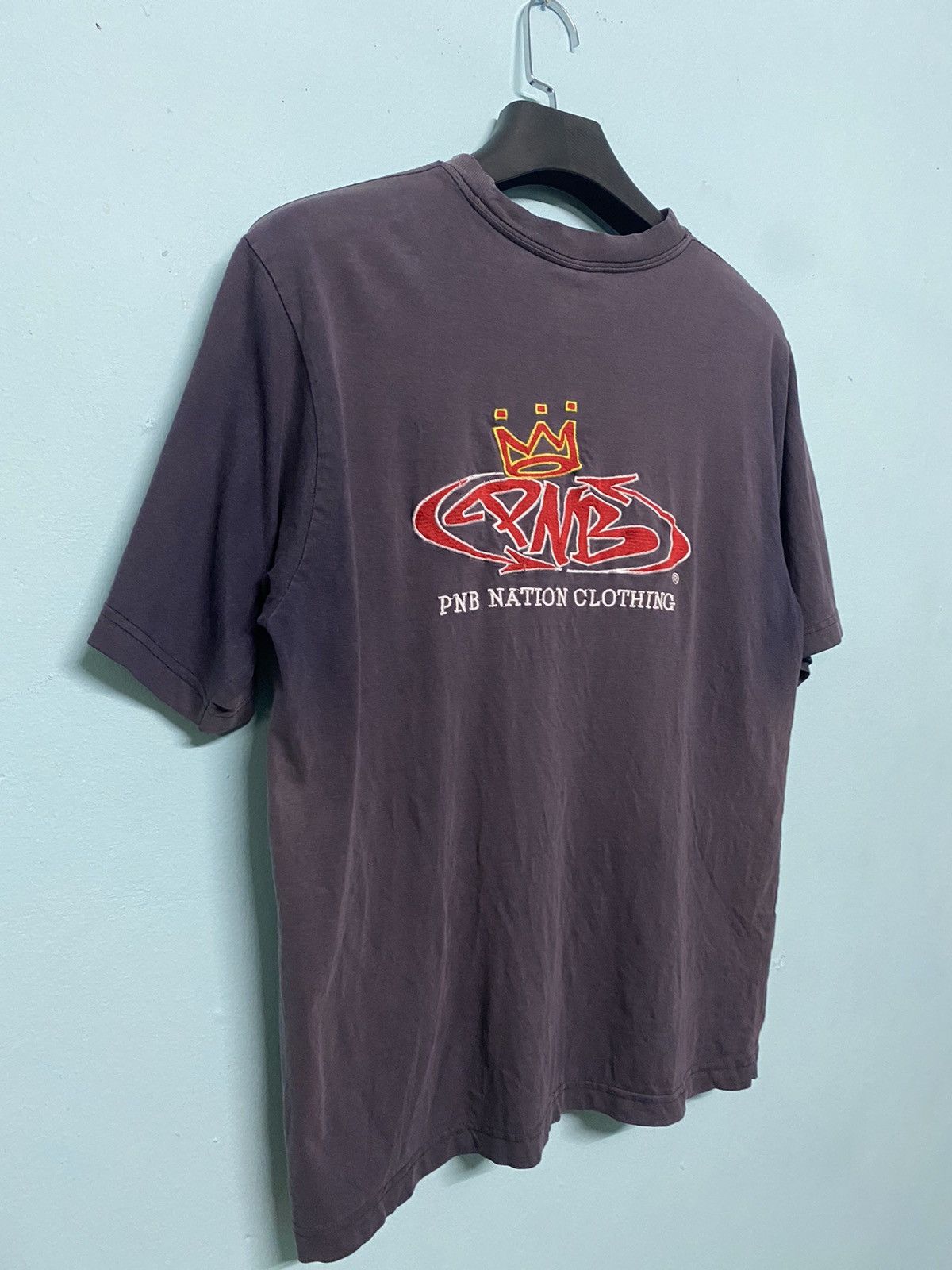 Rap Tees 💥RARE VINTAGE 90s SUN FADED PNB Nation Embroidered Rap tees Size US L / EU 52-54 / 3 - 2 Thumbnail