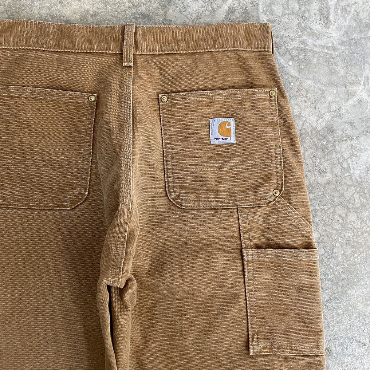 Carhartt Vintage Carhartt Double Knee Tan Dirty Carpenter Pants Size US 28 / EU 44 - 19 Thumbnail