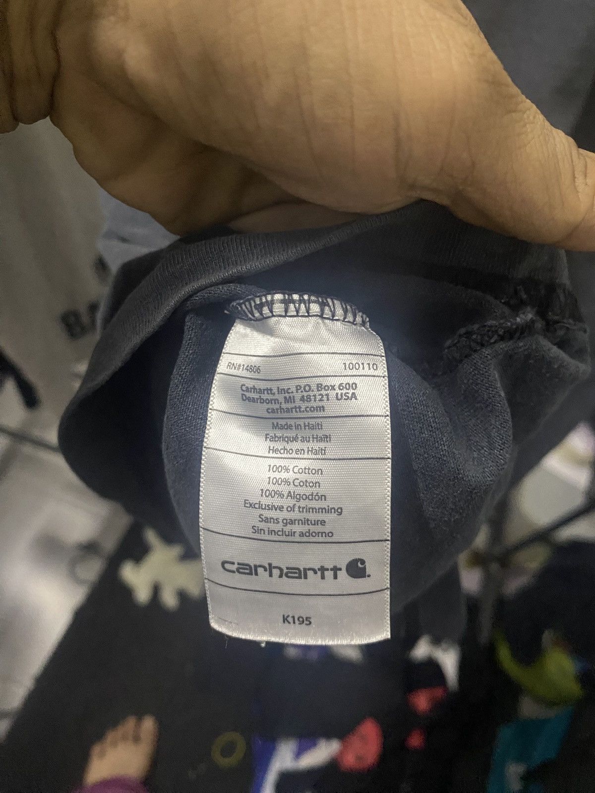 Carhartt Carhartt Spellout Size US L / EU 52-54 / 3 - 4 Thumbnail