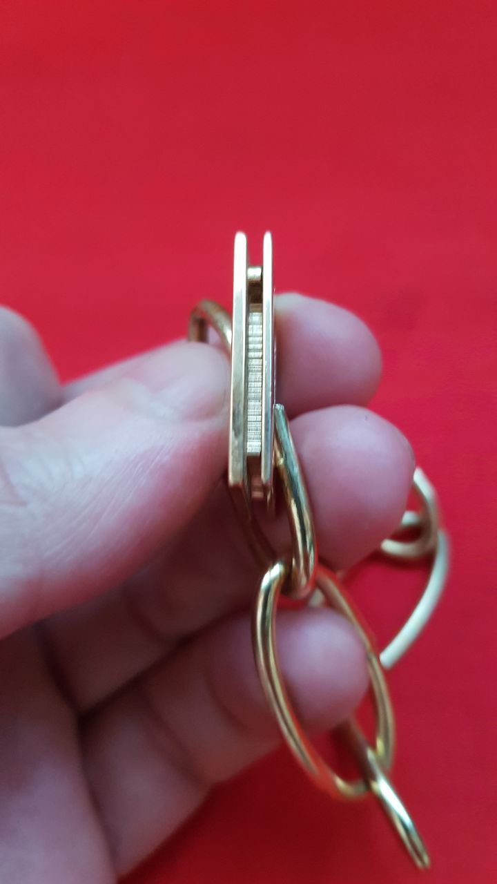 Gucci Vintage Gold-Plated Necklace, 1990s Gucci Style, 38 cm Size ONE SIZE - 7 Thumbnail