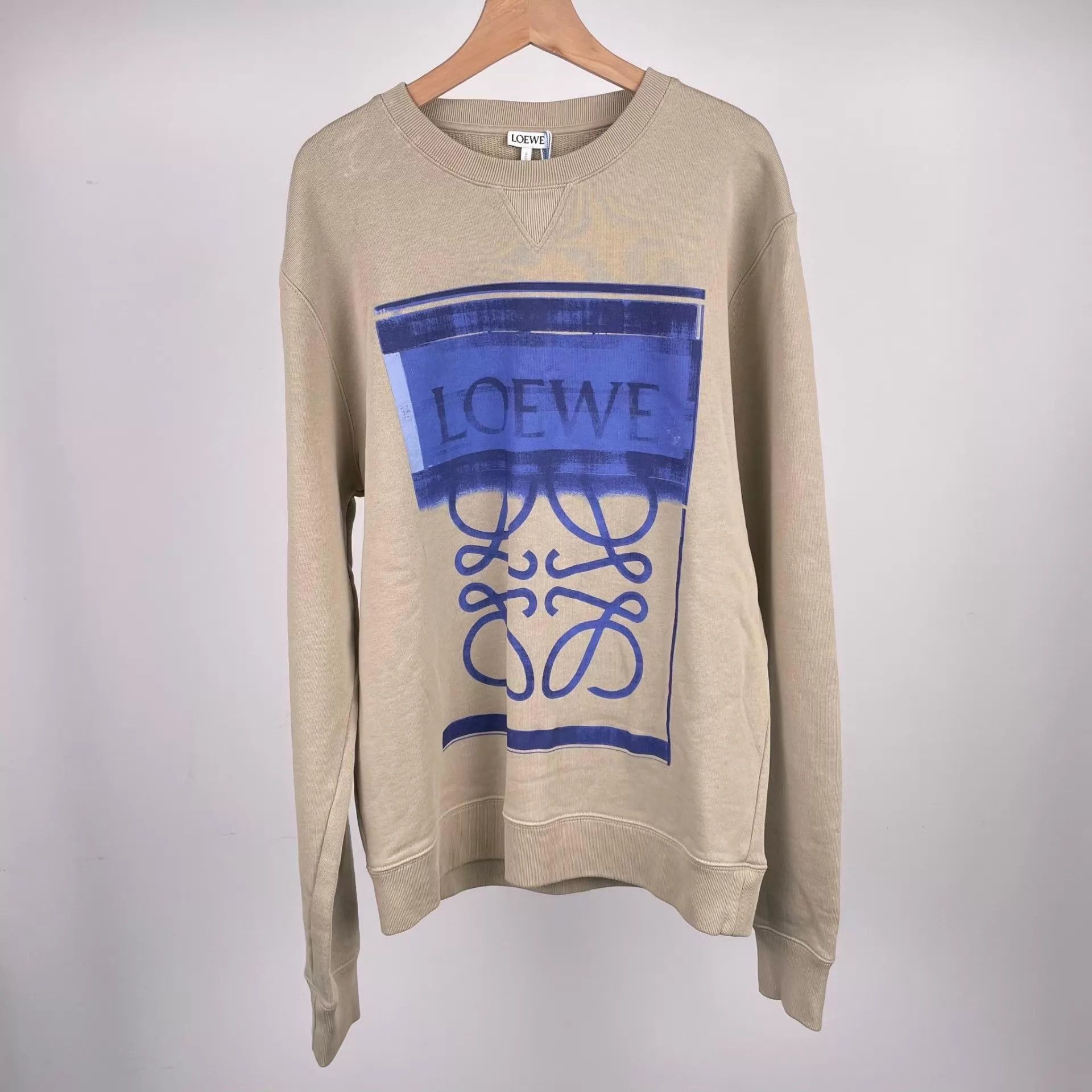 Loewe LOEWE Cotton Color - Blocked Sweatshirt Size S Size US S / EU 44-46 / 1 - 1 Thumbnail