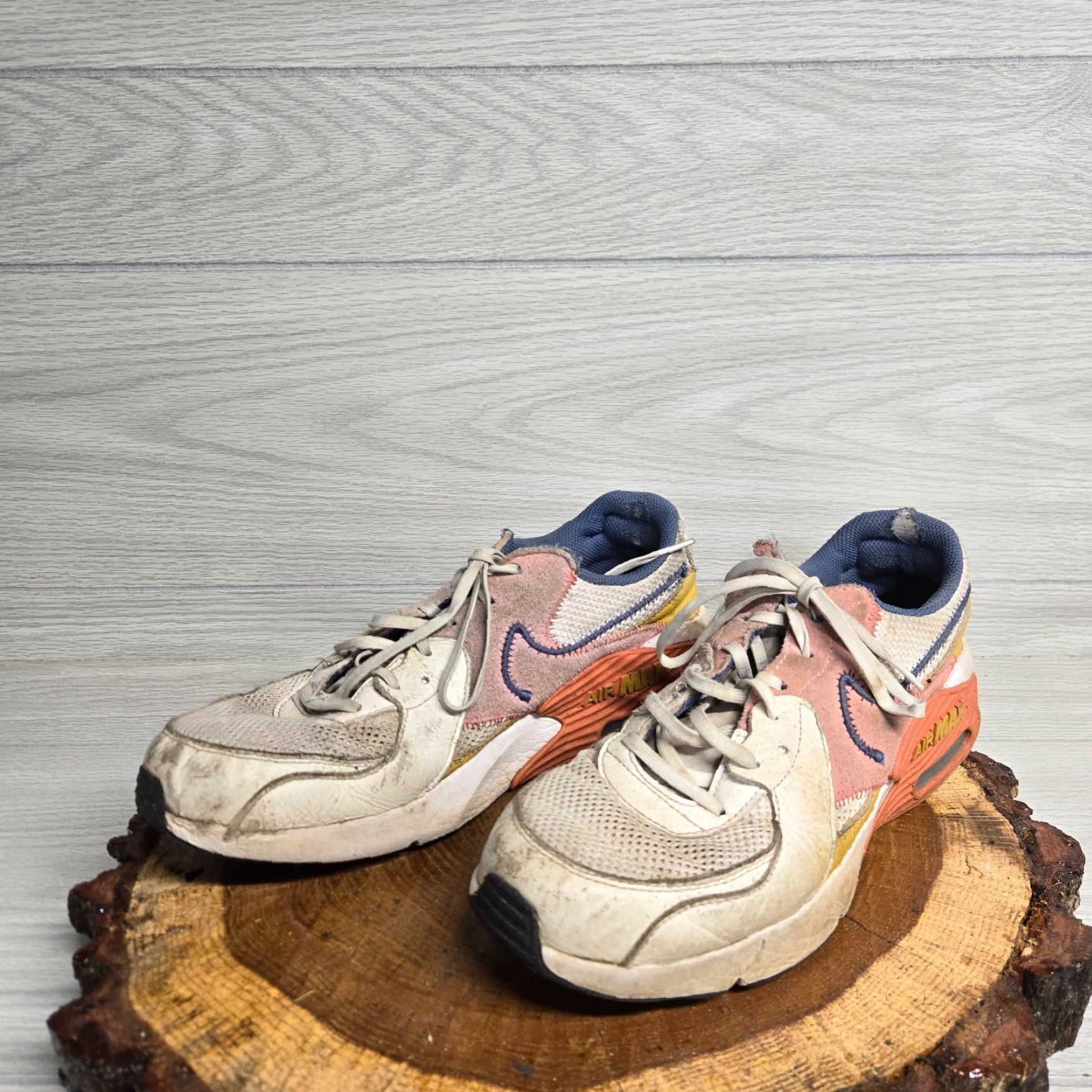 Nike Nike Air Max Excee Sneakers Phantom Multicolor Adult Men's 9.5 Low Top Athletic University Size US 9.5 / EU 42-43 - 2 Thumbnail