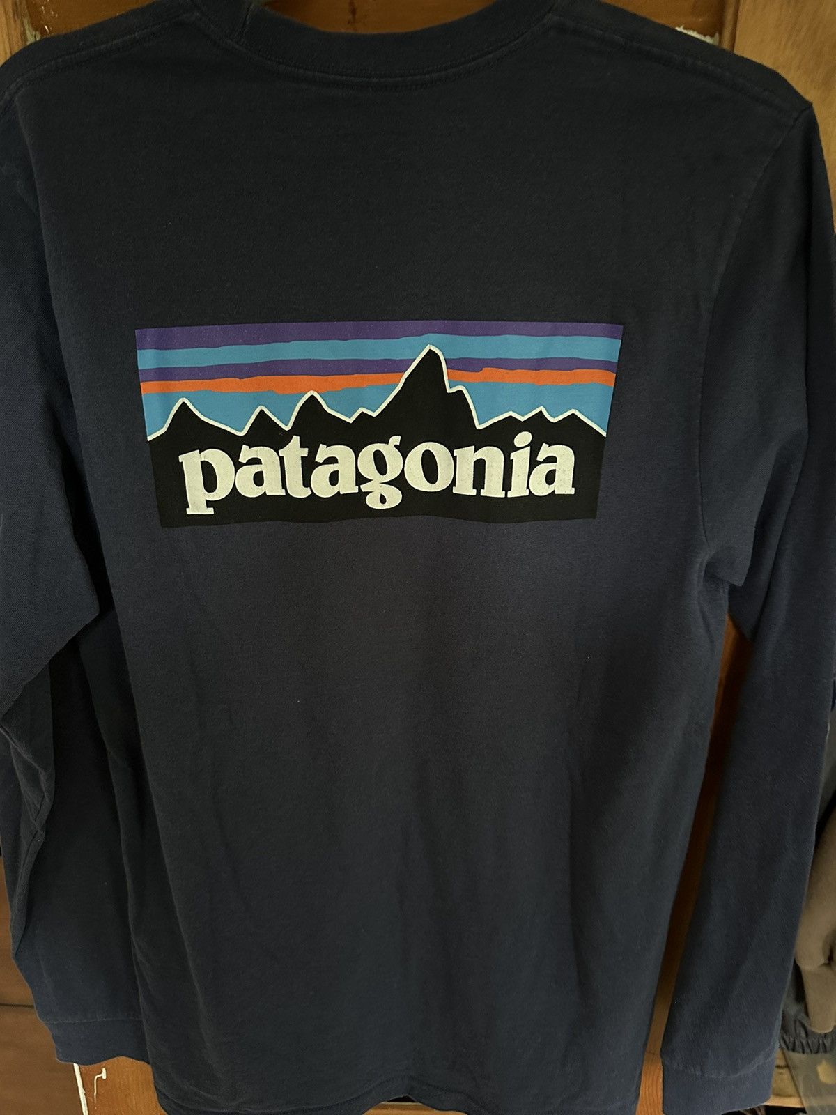 Patagonia Patagonia Long Sleeve Logo Tee Size US M / EU 48-50 / 2 - 2 Thumbnail