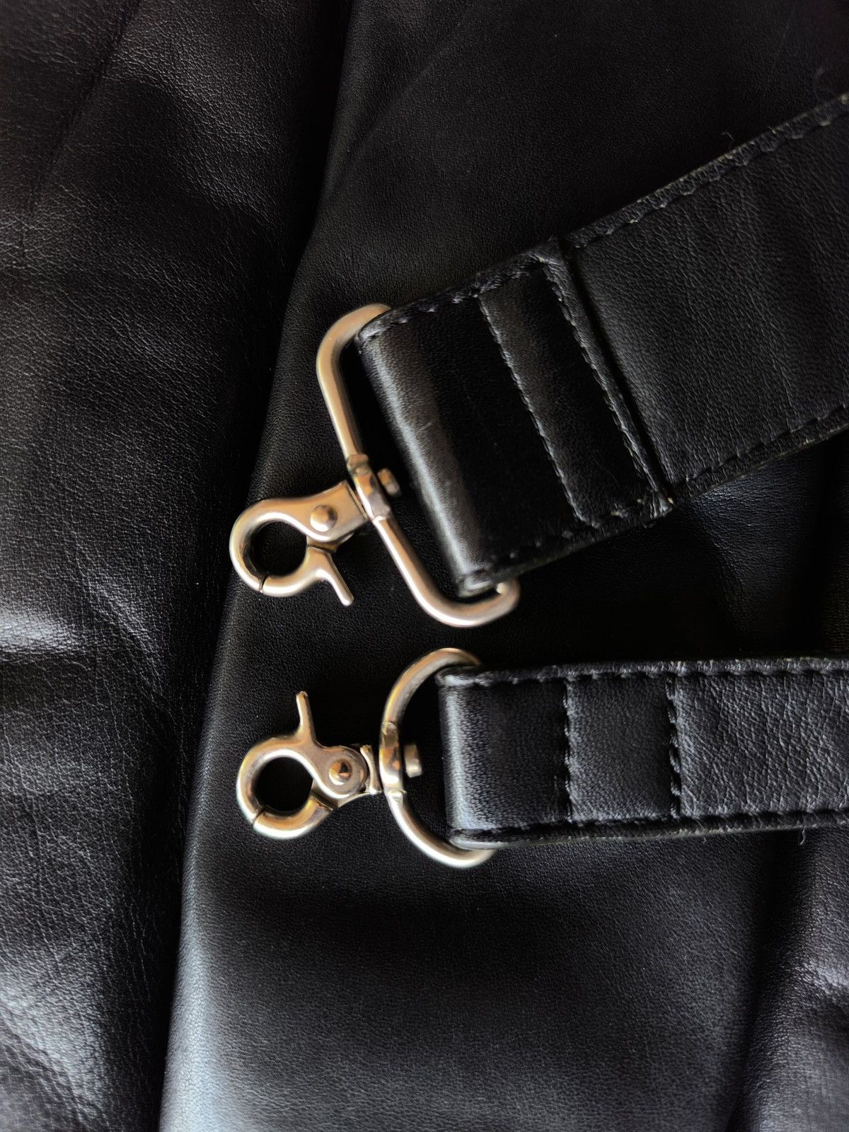 Yohji Yamamoto Kawa-kawa Leather Puffer Sling Bag Size ONE SIZE - 7 Thumbnail