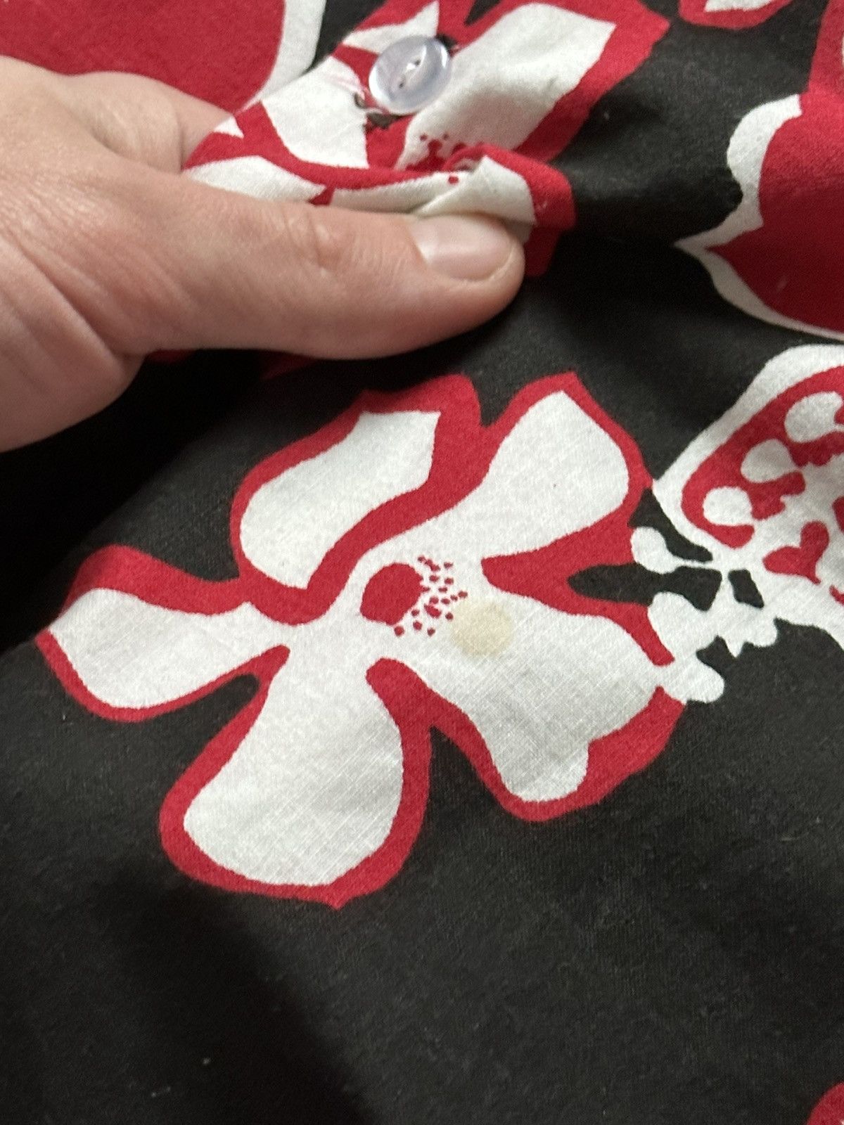Vintage Rare Vintage Hawaiian 🌺 Flowers Shirt Size US L / EU 52-54 / 3 - 4 Thumbnail