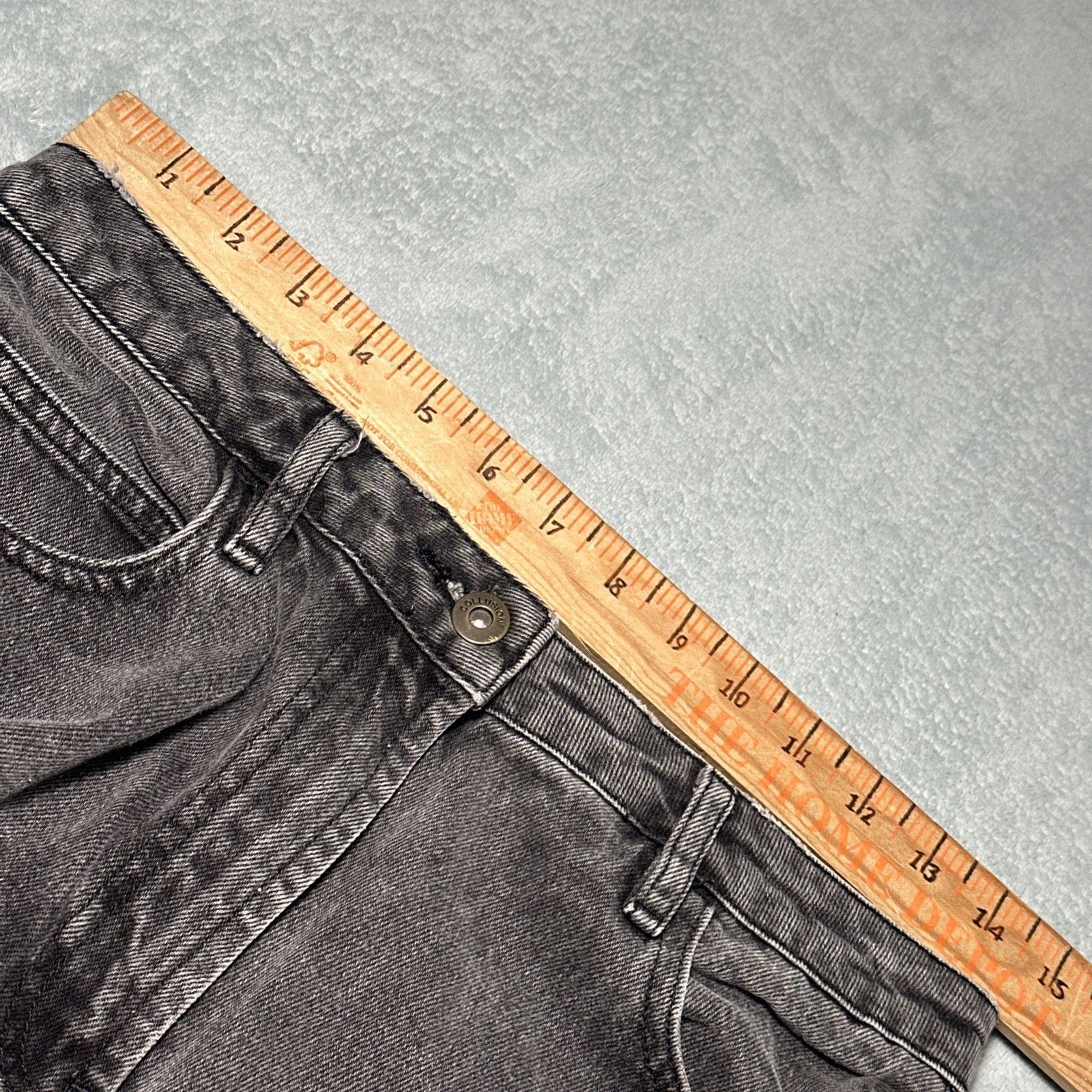 Asos Y2K 2000s Custom Beyond Baggy Jeans Womens 28x24 Raw Hems Size 28" / US 6 / IT 42 - 20 Thumbnail
