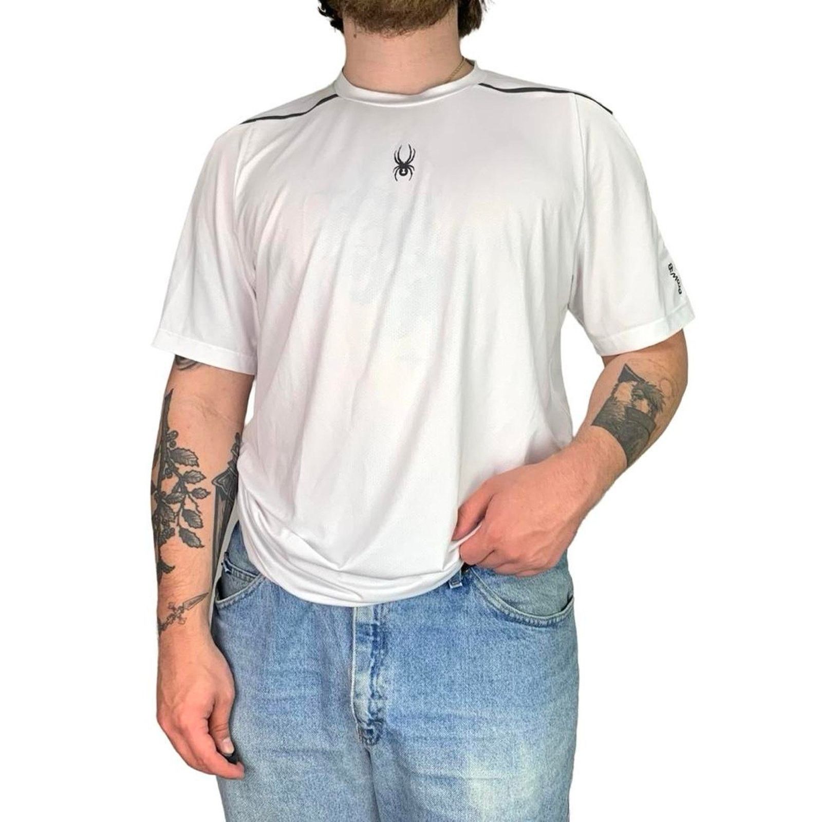 Spyder × Vintage Vintage Y2K Spyder Athletic Dri fit T-shirt Size US XXL / EU 58 / 5 - 3 Thumbnail