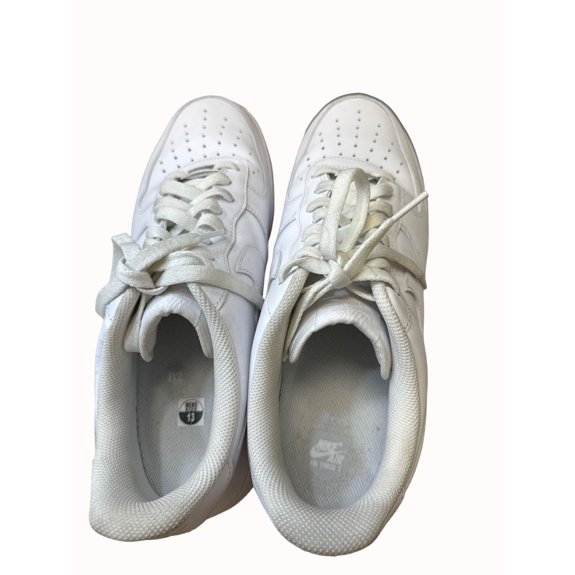 Nike Nike AF1 low white mens shoes sneakers size 13 SKU 4299 Size US 13 / EU 46 - 6 Thumbnail