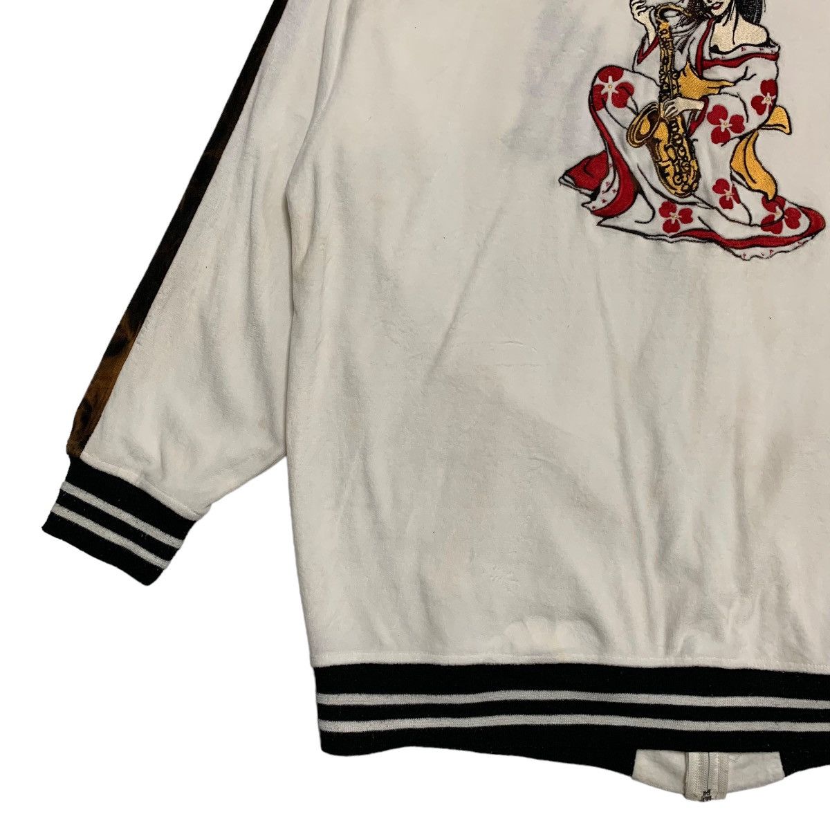 Japanese Brand Defective Struct Sukajan Geisha Sweater Jacket Size US XL / EU 56 / 4 - 9 Thumbnail