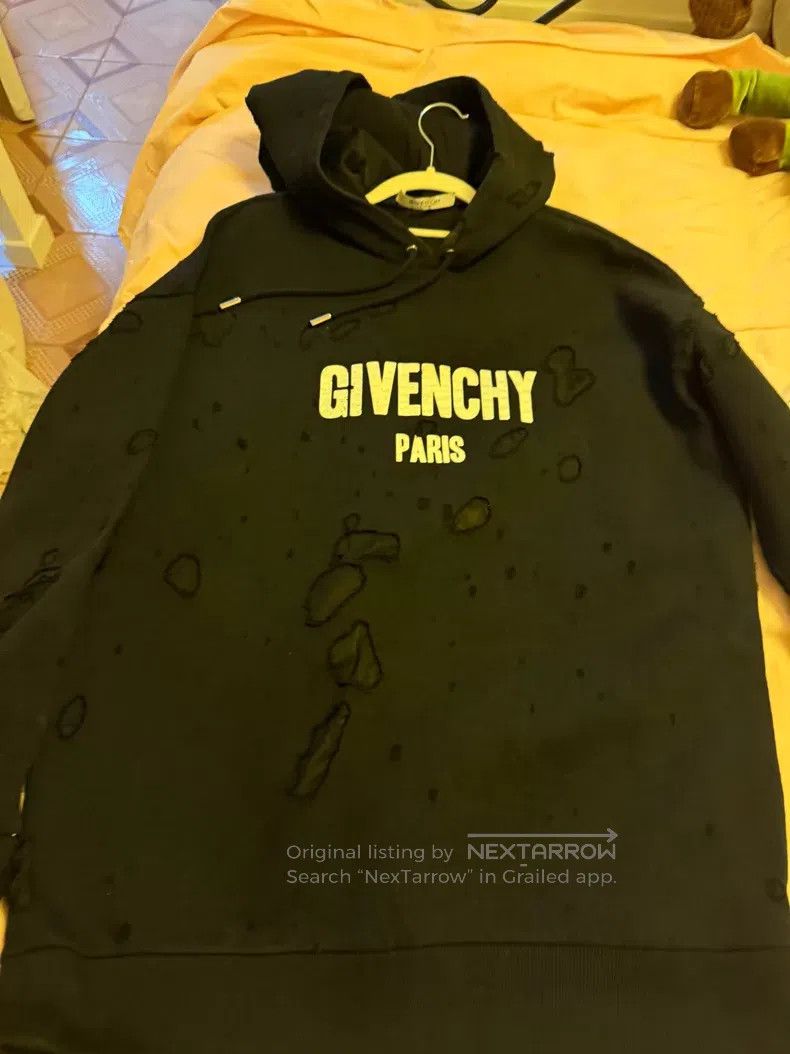 Givenchy Givenchy High Street Hole Design Hoodie Size US XS / EU 42 / 0 - 1 Thumbnail