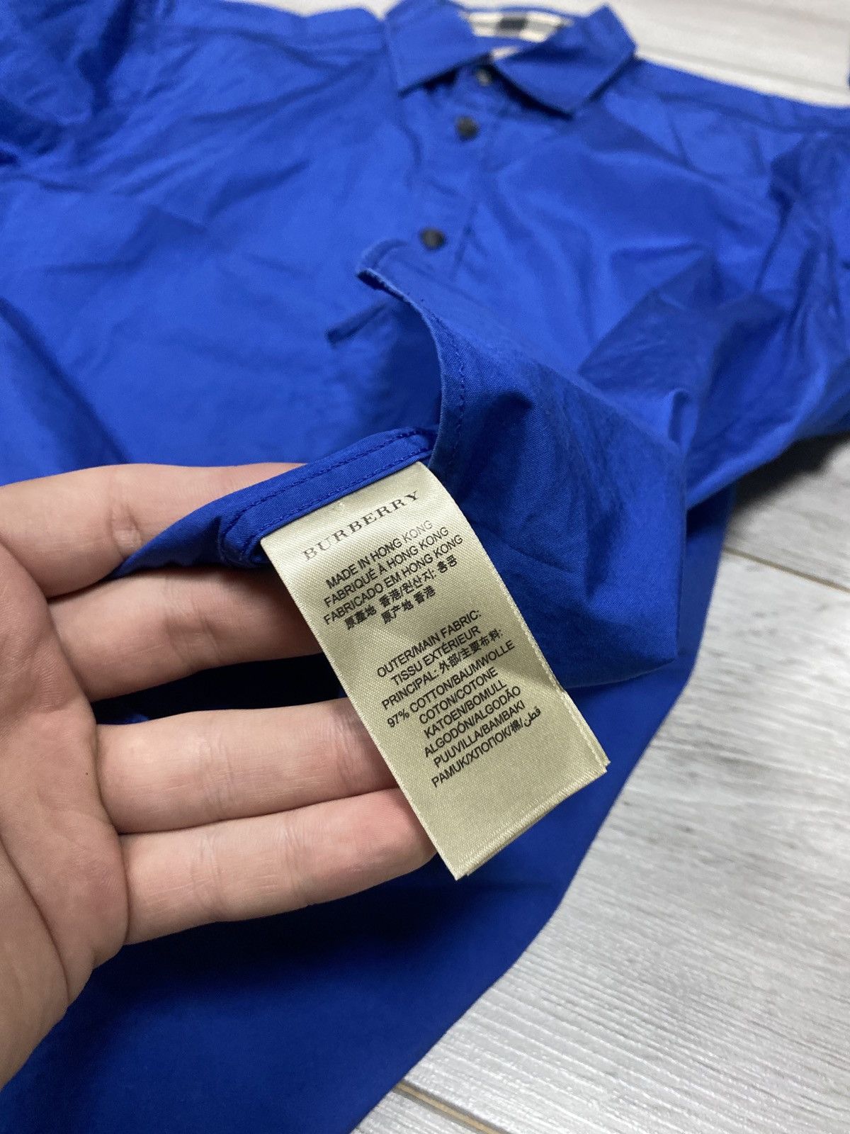 Burberry Burberry Brit vintage shirt nova check buttons Size US L / EU 52-54 / 3 - 12 Thumbnail