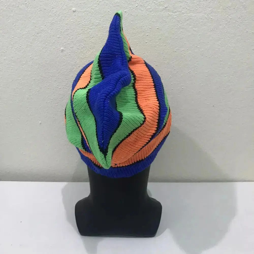 Goldwin × Vintage Goldwin Multicolour Stripe Beanie Hat Size ONE SIZE - 4 Thumbnail