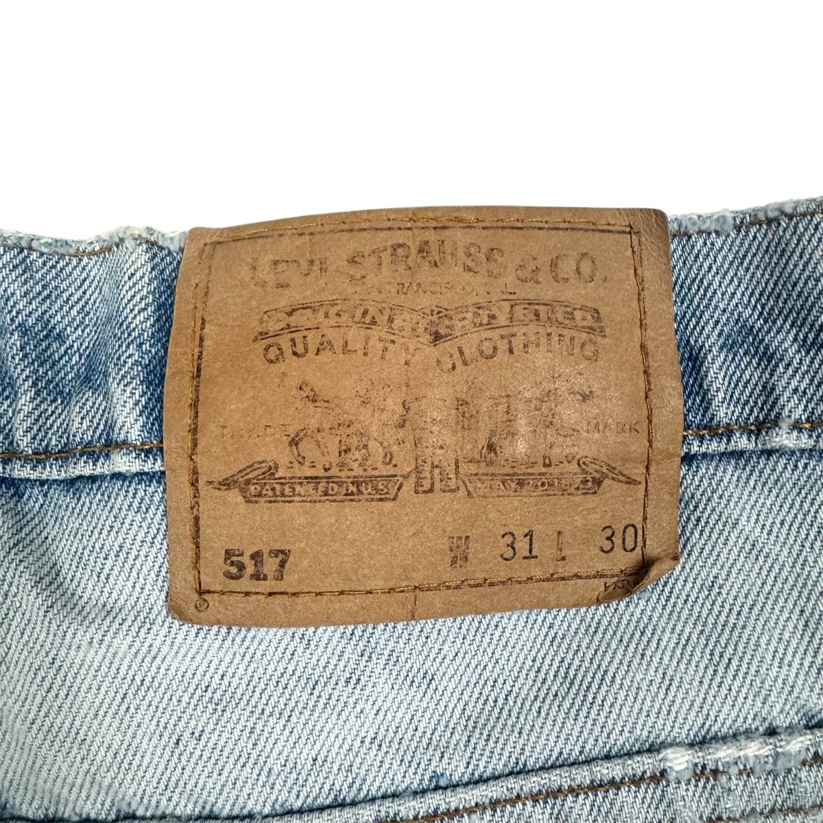 Levi's VINTAGE LEVI'S BLUE 517 DENIM Size US 31 - 11 Thumbnail