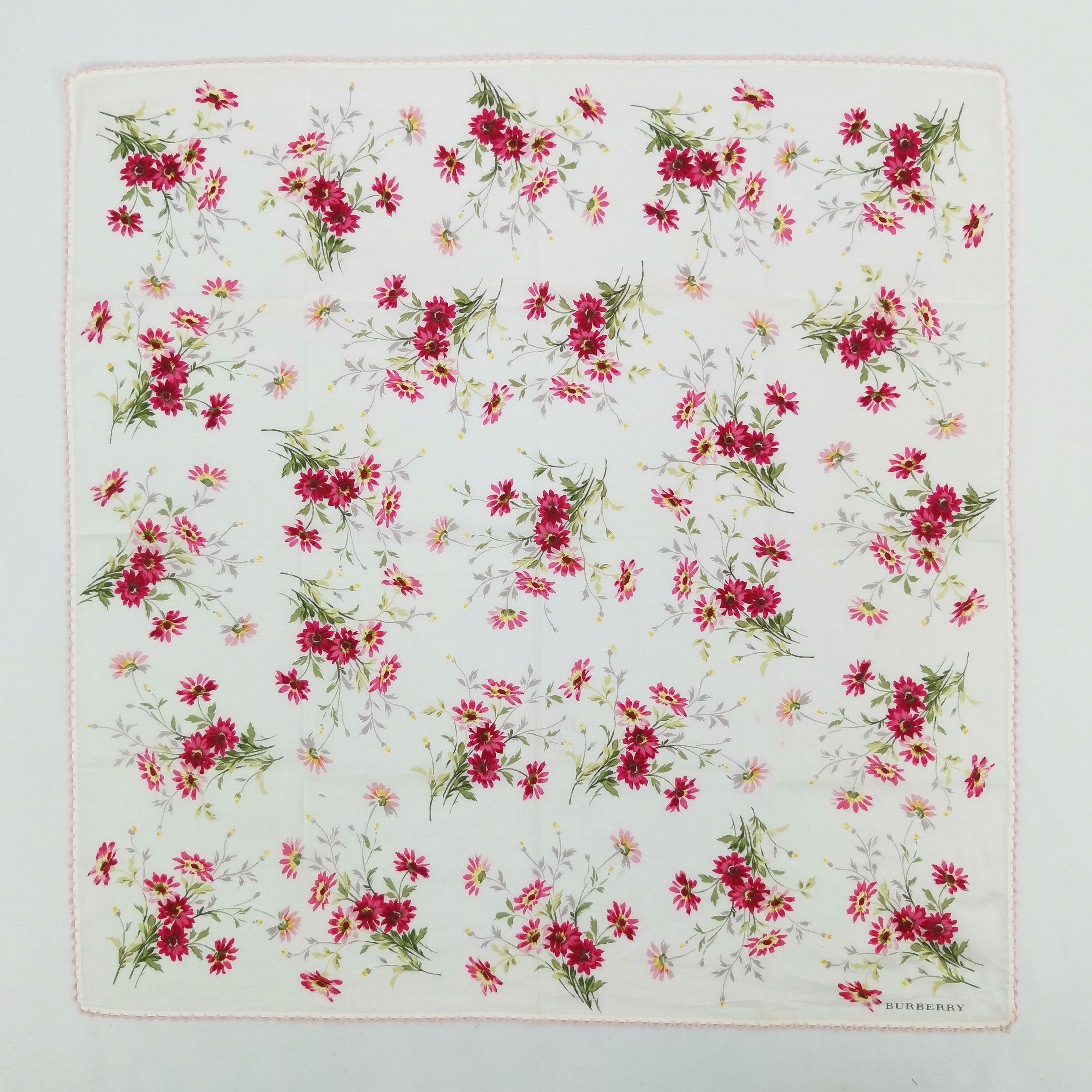 Burberry Vintage Burberry Handkerchief Pocket Square Bandana Size ONE SIZE - 2 Thumbnail