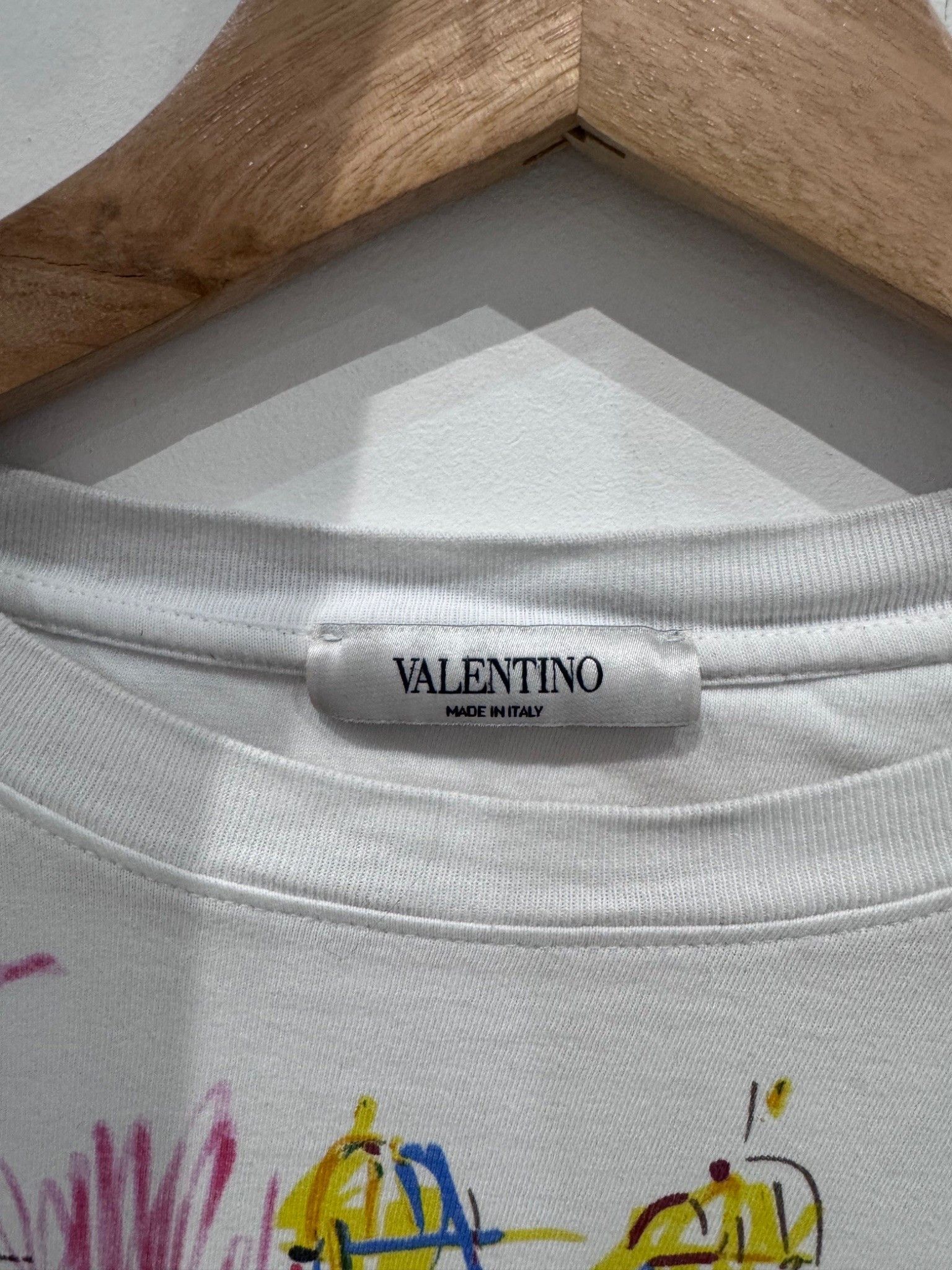 Valentino Valentino White Roman Sketches Shirt Size US S / EU 44-46 / 1 - 3 Thumbnail