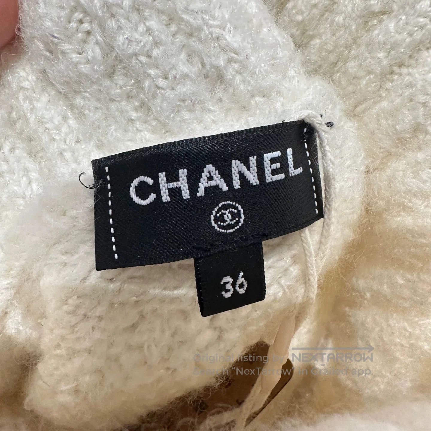 Chanel Chanel Ski Series High-Neck Wool Sweater. Size XS / US 0-2 / IT 36-38 - 3 Thumbnail