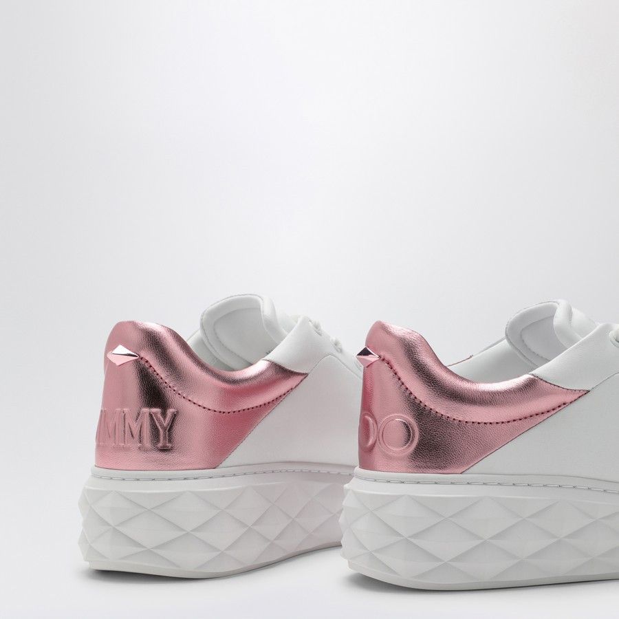 Jimmy Choo o1d2blof0824 Low-Top Sneakers in White Size US 8 / IT 38 - 5 Thumbnail