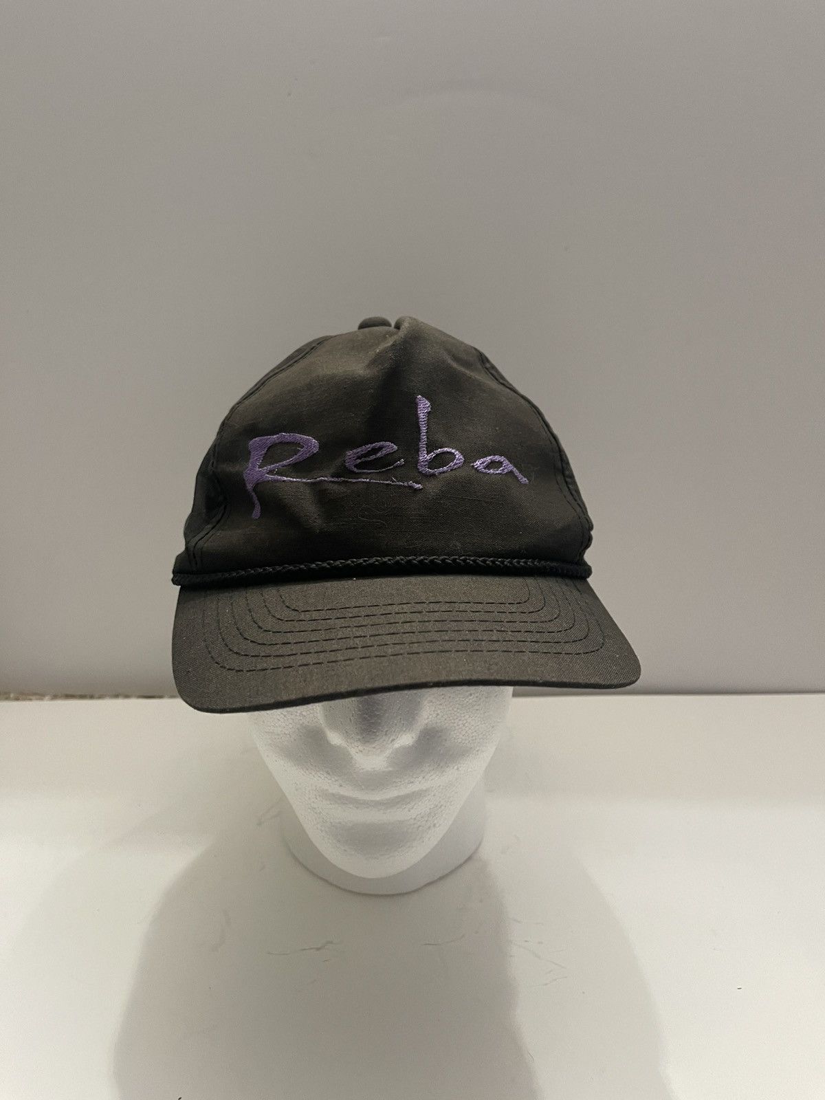 Other Reba McEntire Vintage Hat Snapback Rope Cap 90s Black Size ONE SIZE - 1 Thumbnail