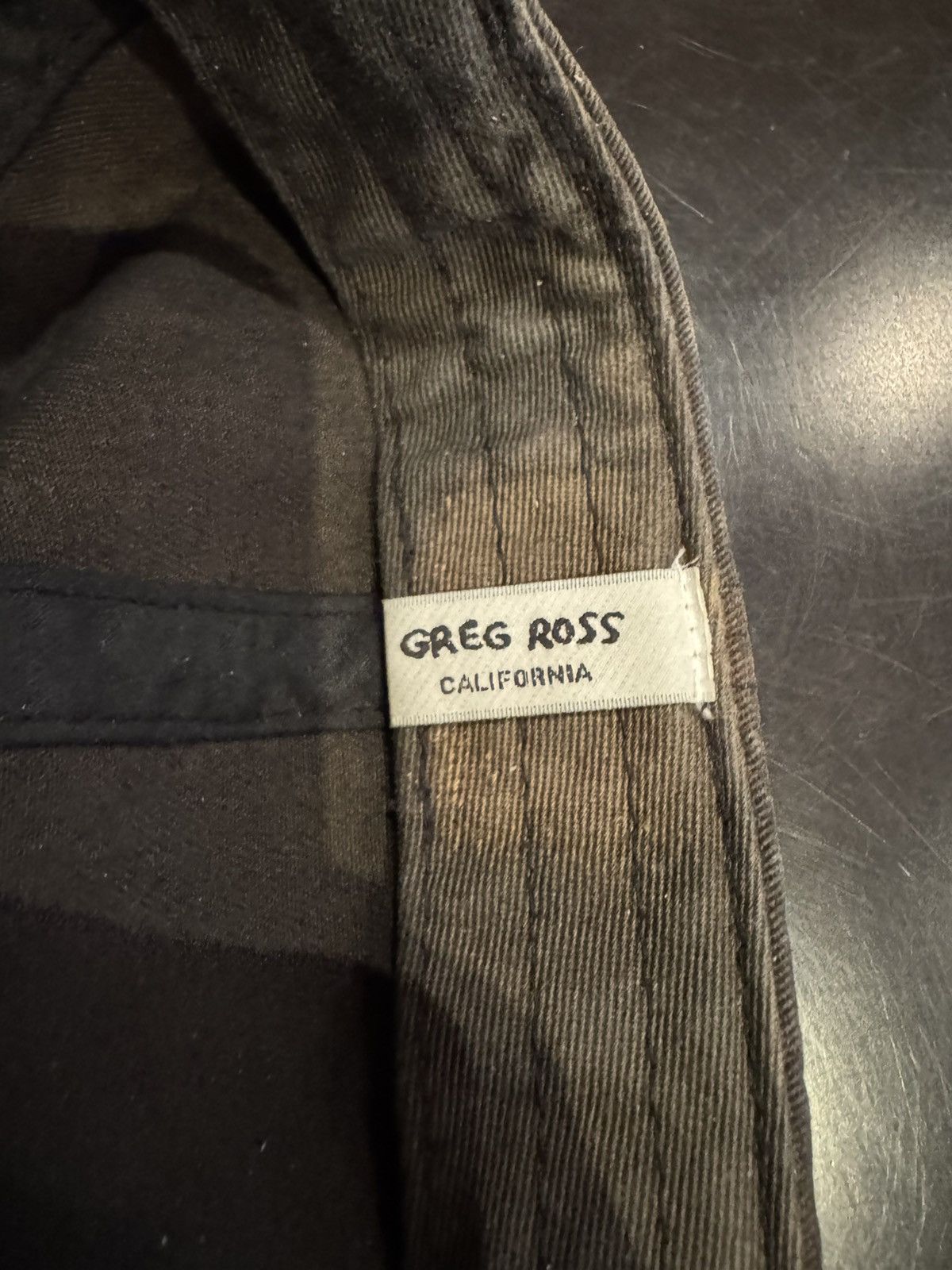 Greg Ross GREG ROSS Distressed Cap Size ONE SIZE - 4 Thumbnail