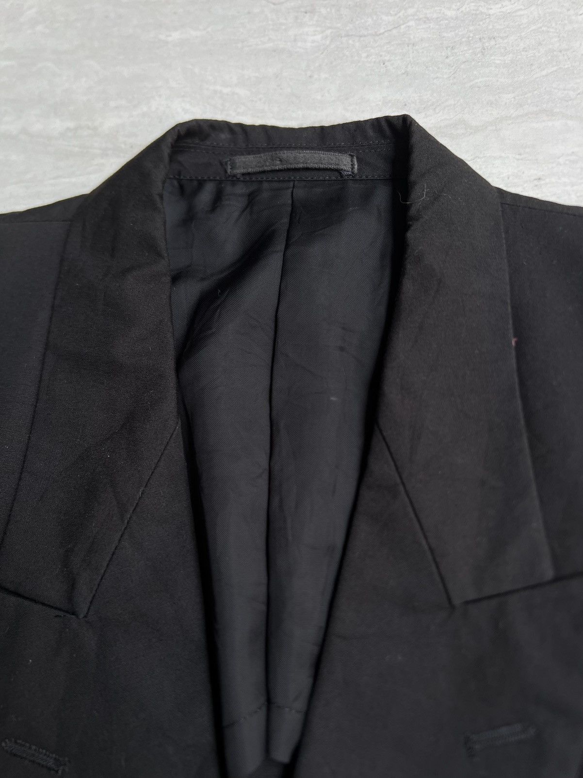 Comme des Garcons Comme Des Garcons Homme Black Suit Blazers Size 54L - 10 Thumbnail