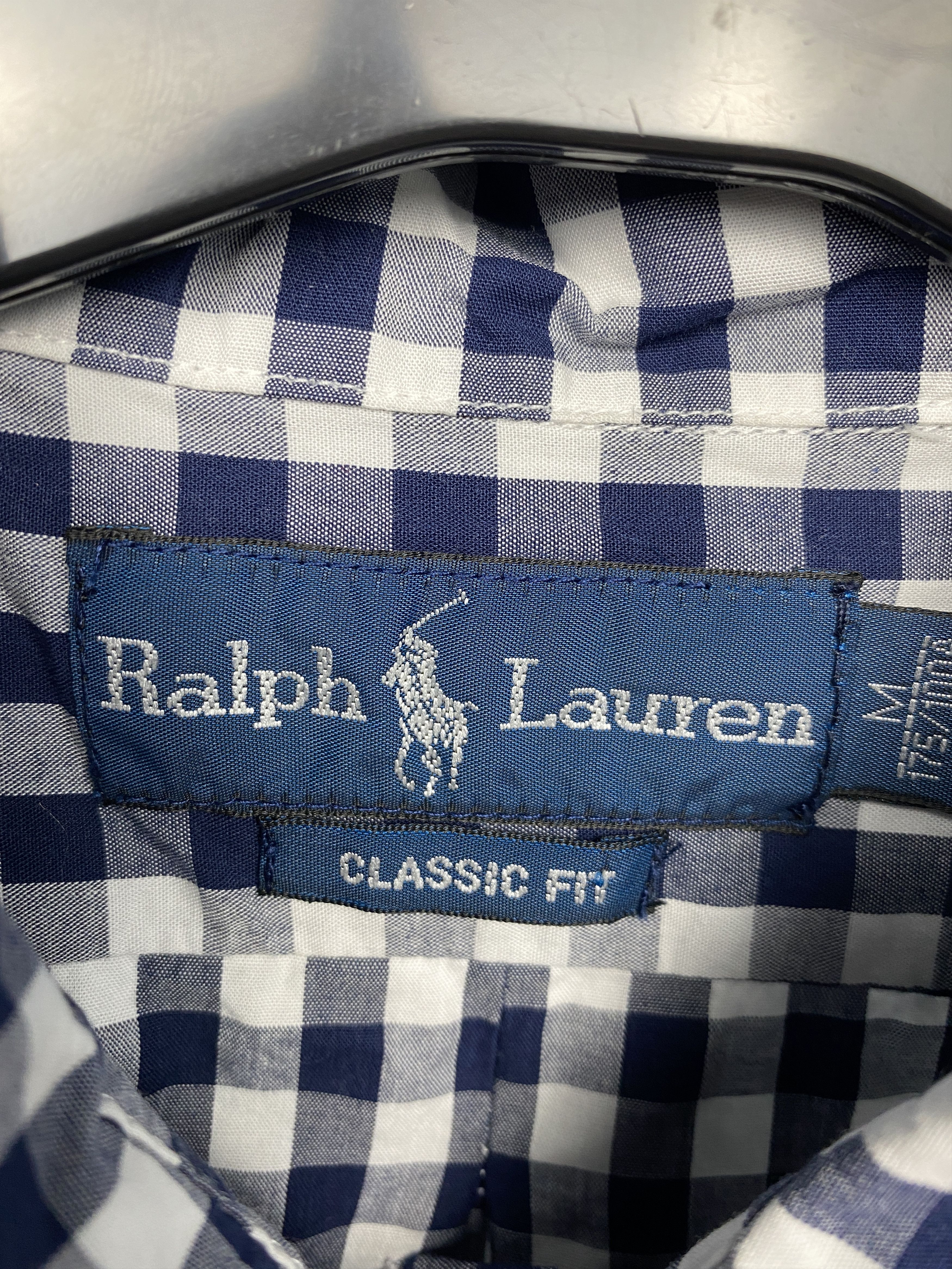 Polo Ralph Lauren × Ralph Lauren × Vintage Polo Ralph Lauren Vintage Mens Long Sleeve Check Shirt Size US M / EU 48-50 / 2 - 4 Thumbnail