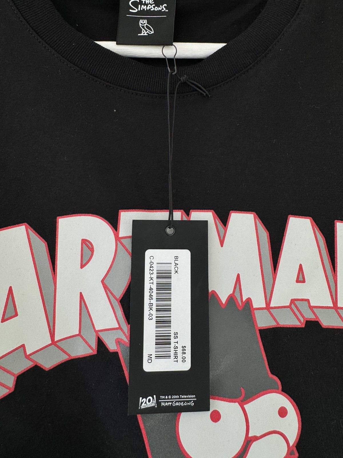 Drake OVO X SIMPSON BARTMAN TEE- M 🦉 Size US M / EU 48-50 / 2 - 4 Thumbnail