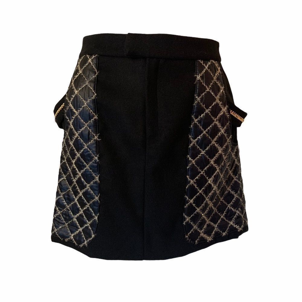 Other 2B. Rych quilted mini skirt Size 25" / US 0 / IT 36 - 3 Thumbnail