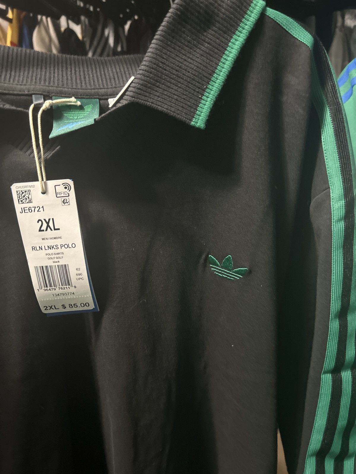 Adidas Adidas x Rolling Links Polos (2) 2XL Size US XXL / EU 58 / 5 - 3 Thumbnail
