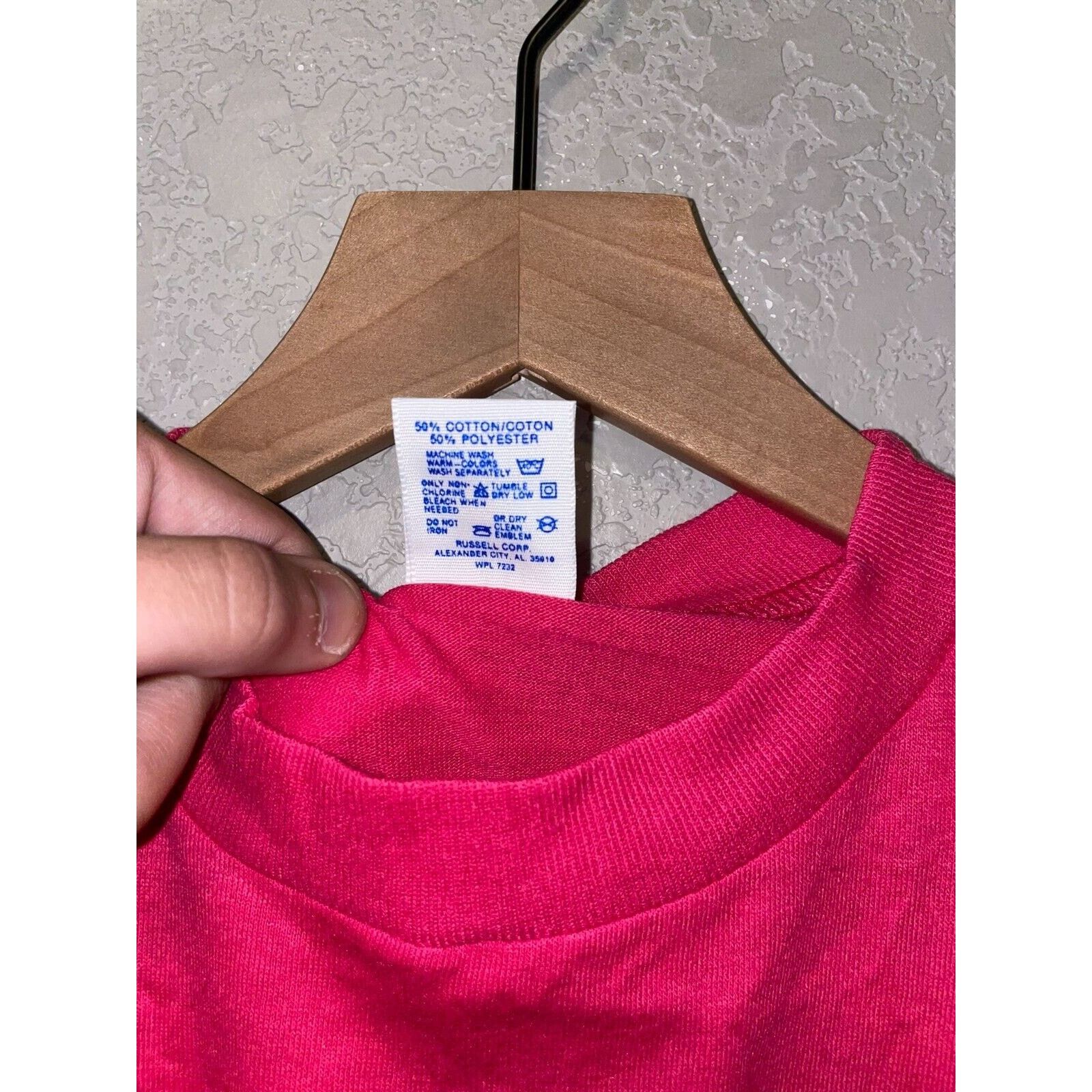 Jerzees Vintage Las Vegas Shirt Lake Tahoe Ski Test Print Tee 80s M Size US M / EU 48-50 / 2 - 8 Thumbnail