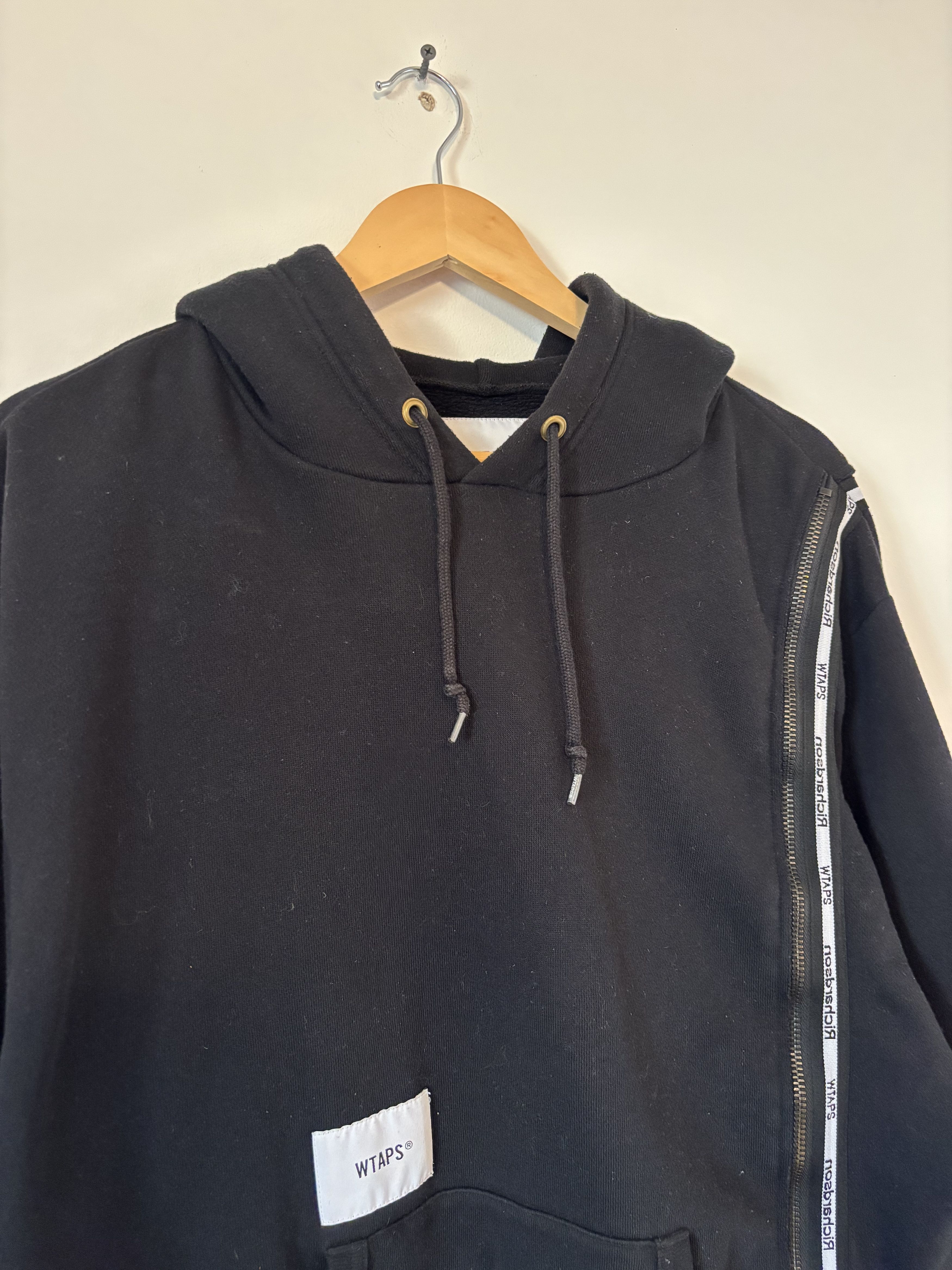 Richardson RICHARDSON x WTAPS Deconstructed Hoodie Black Size X02 Size US XXL / EU 58 / 5 - 4 Thumbnail