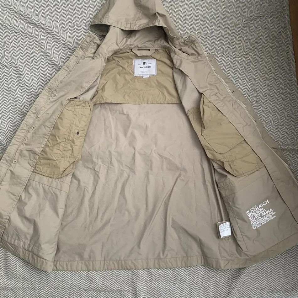 Woolrich Woolen Mills WOOLRICH Parka Light Brown Beige Size US S / EU 44-46 / 1 - 2 Thumbnail